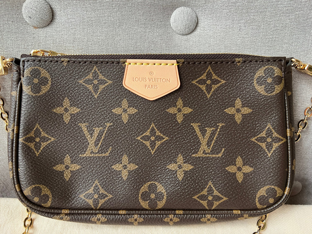 Louis Vuitton Multi Pochette Accessoires Rose Chiaro (RRP £1970)