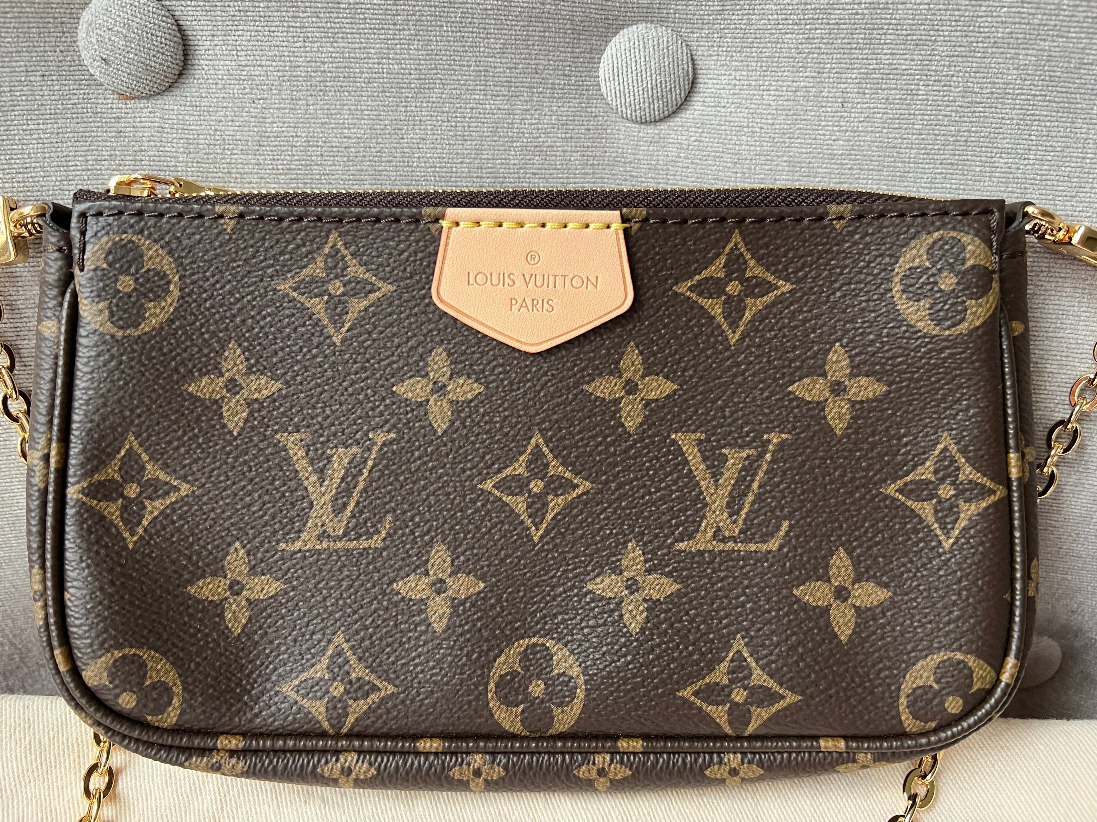Louis Vuitton Multi Pochette Accessoires Rose Chiaro (RRP £1970)