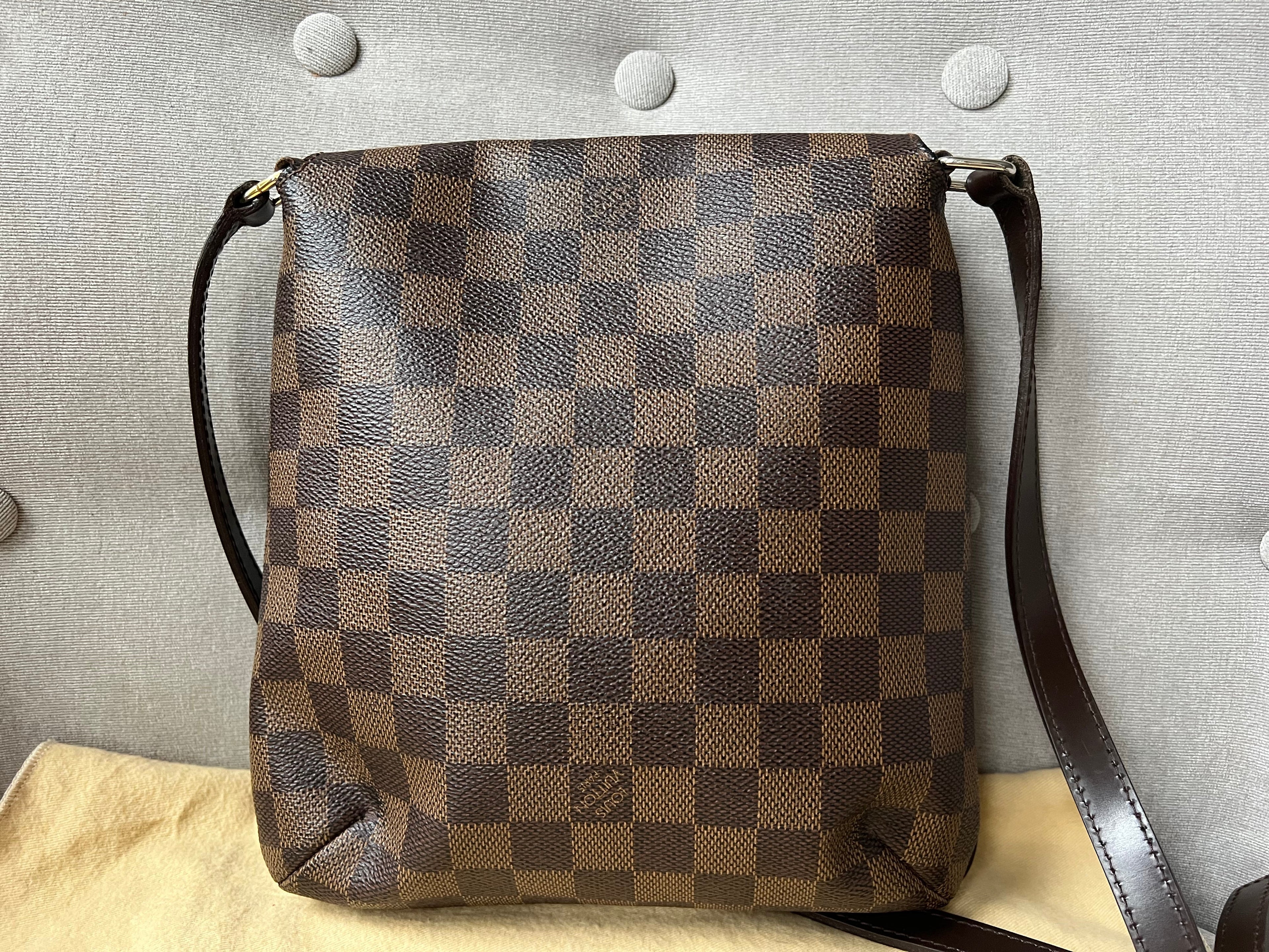 Louis Vuitton Musette Salsa PM (long strap version) Damier Ebene