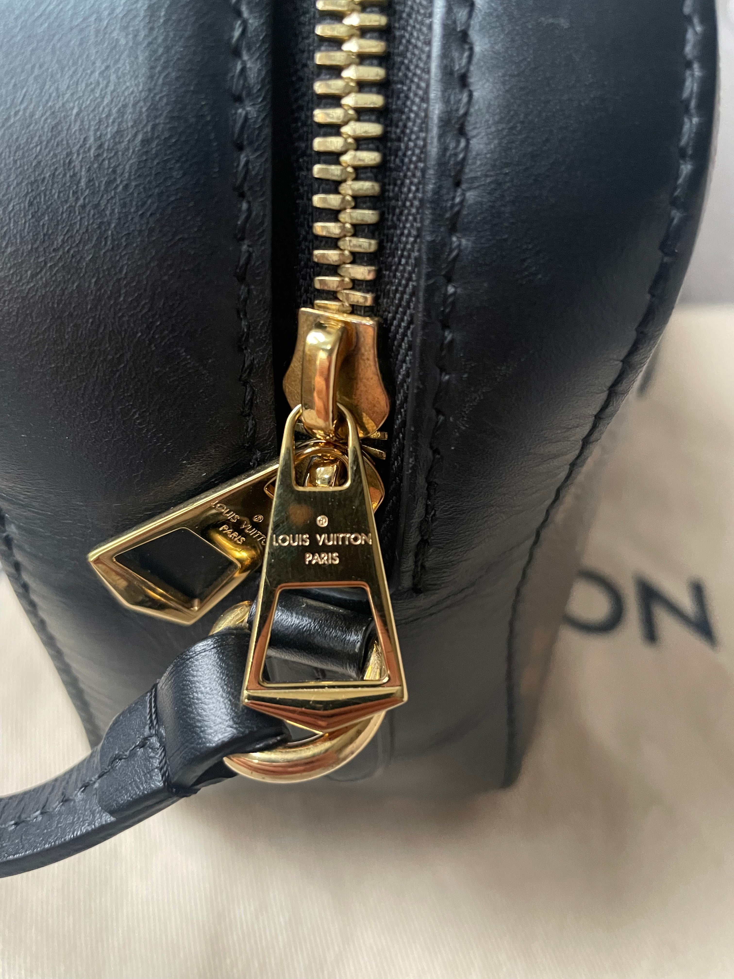Louis Vuitton Saintonge Black and Monogram