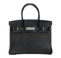 HermÃƒÆ’Ã‚Â¨s Birkin 30 Special Order Black/Gris Chevre PHW