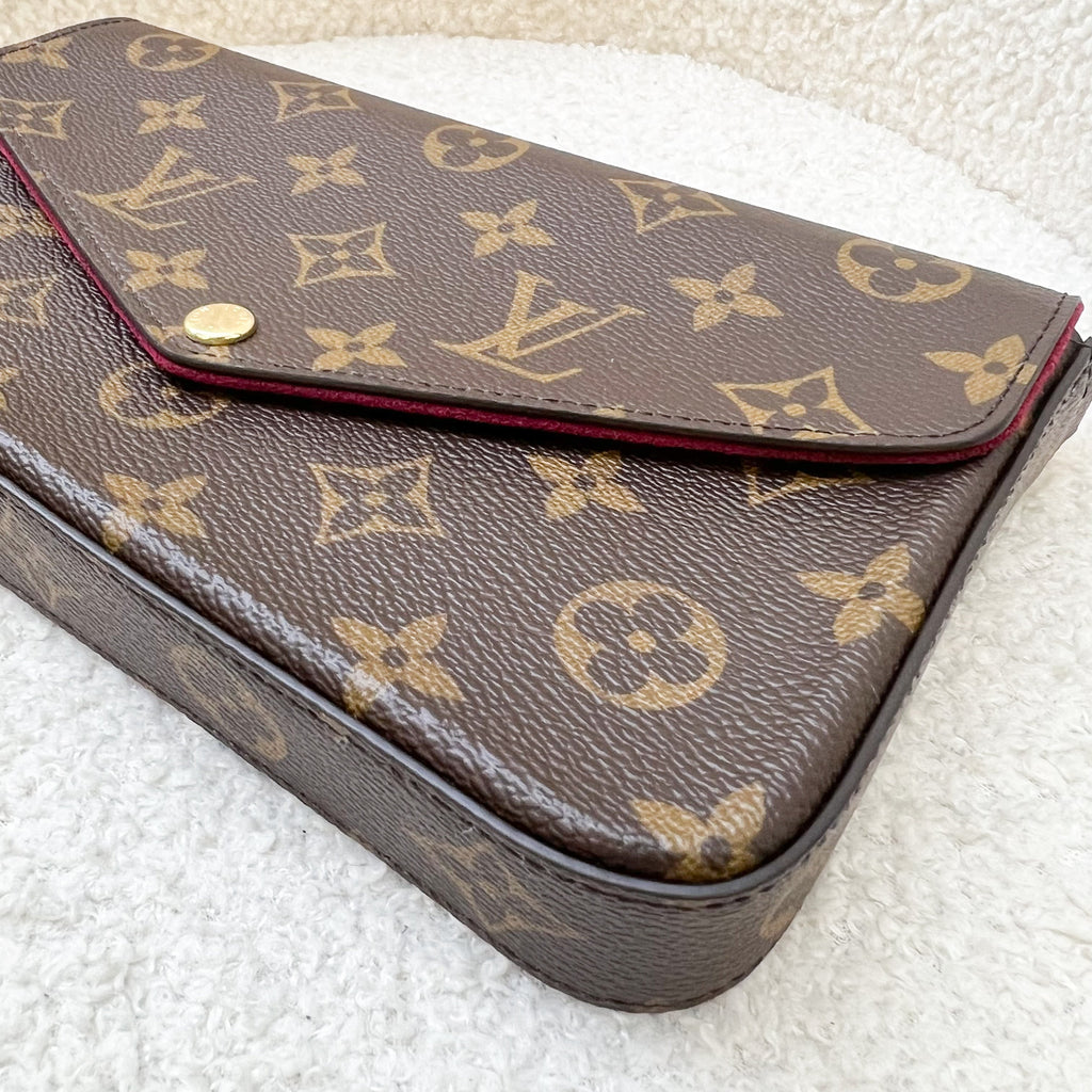 LV Felicie Pochette in Monogram Canvas and GHW