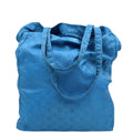 Tote Gucci nylon blu
