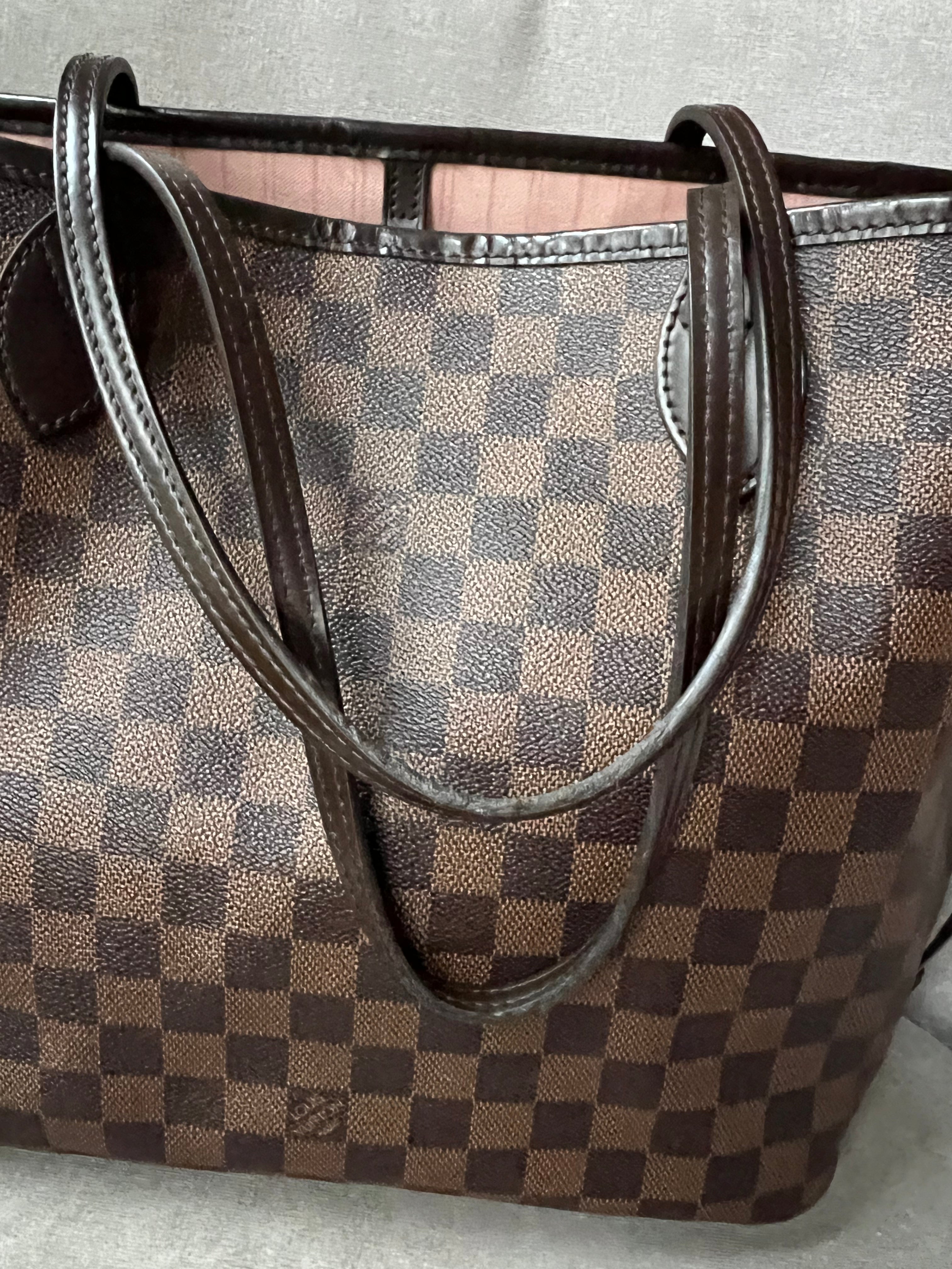 Louis Vuitton Neverfull MM Damier Ebene Cherry Interior (RRP £1,410)