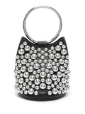 Ring Mini Leather Bucket