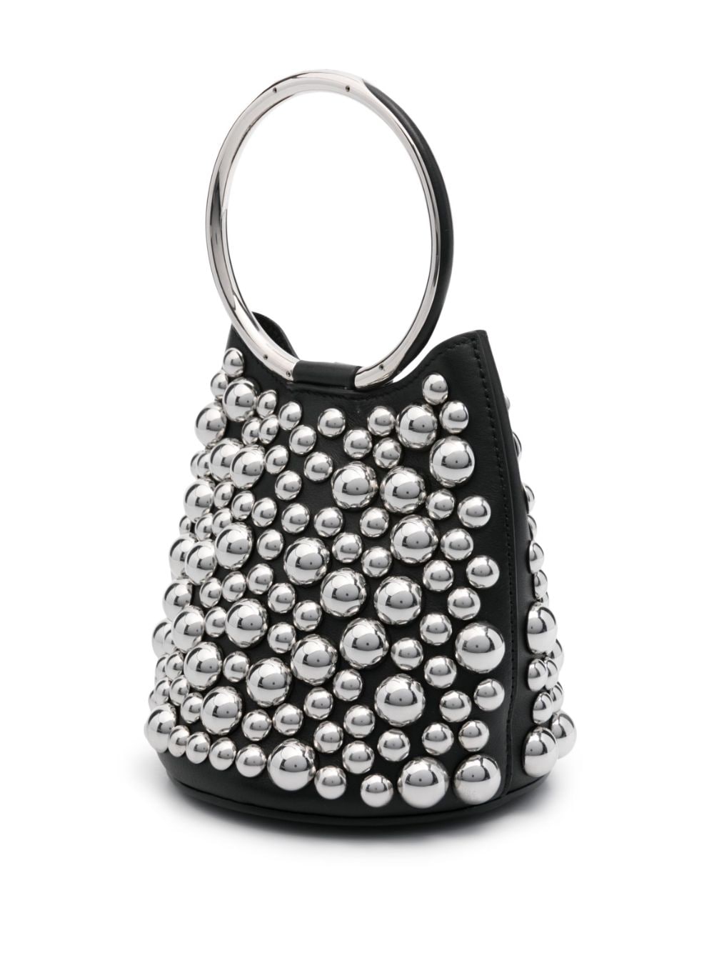 Ring Mini Leather Bucket