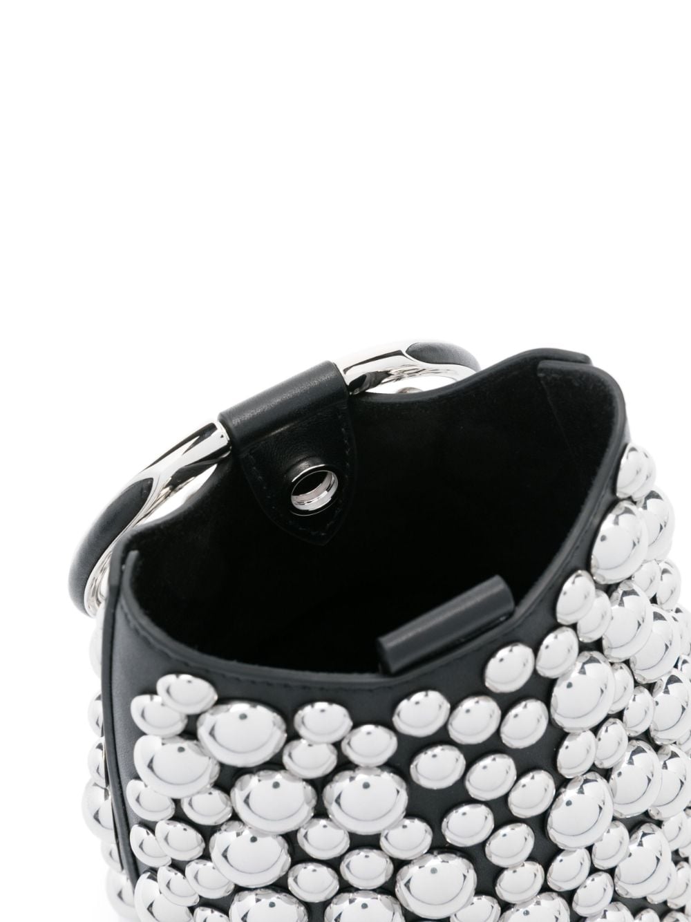Ring Mini Leather Bucket