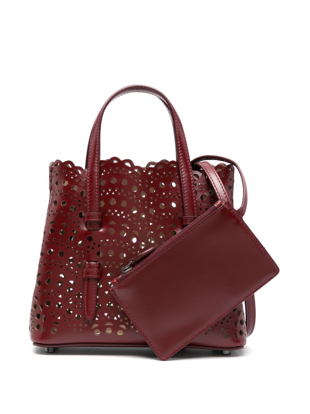 MINA 20 SMALL LEATHER HANDBAG