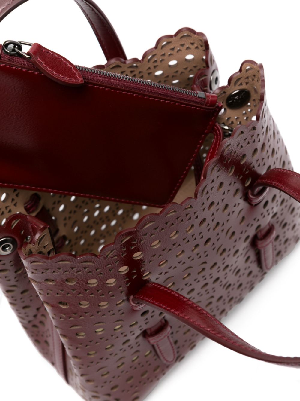 MINA 20 SMALL LEATHER HANDBAG