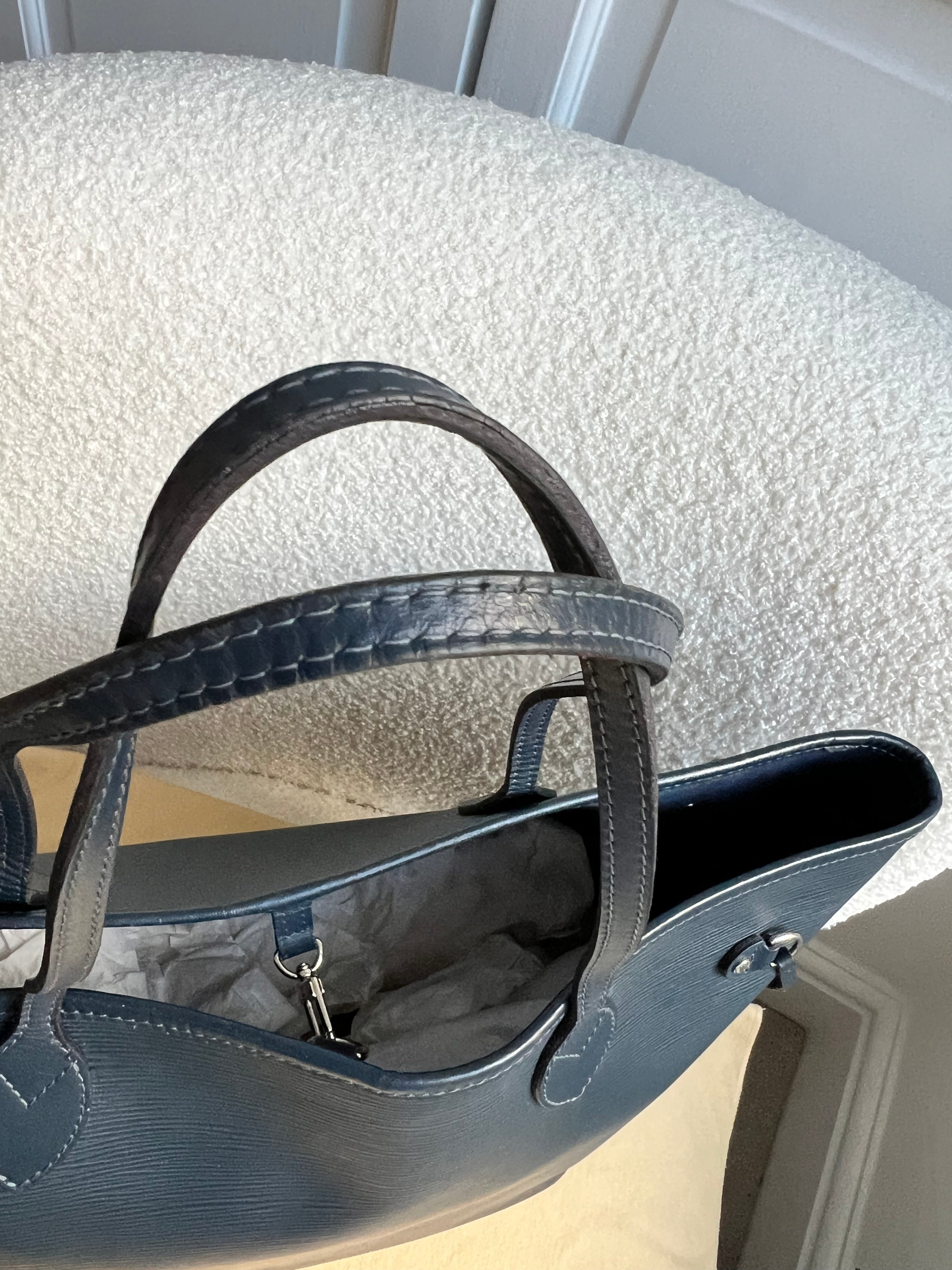 Louis Vuitton Neverfull MM Indigo Epi Leather (RRP £1,740)