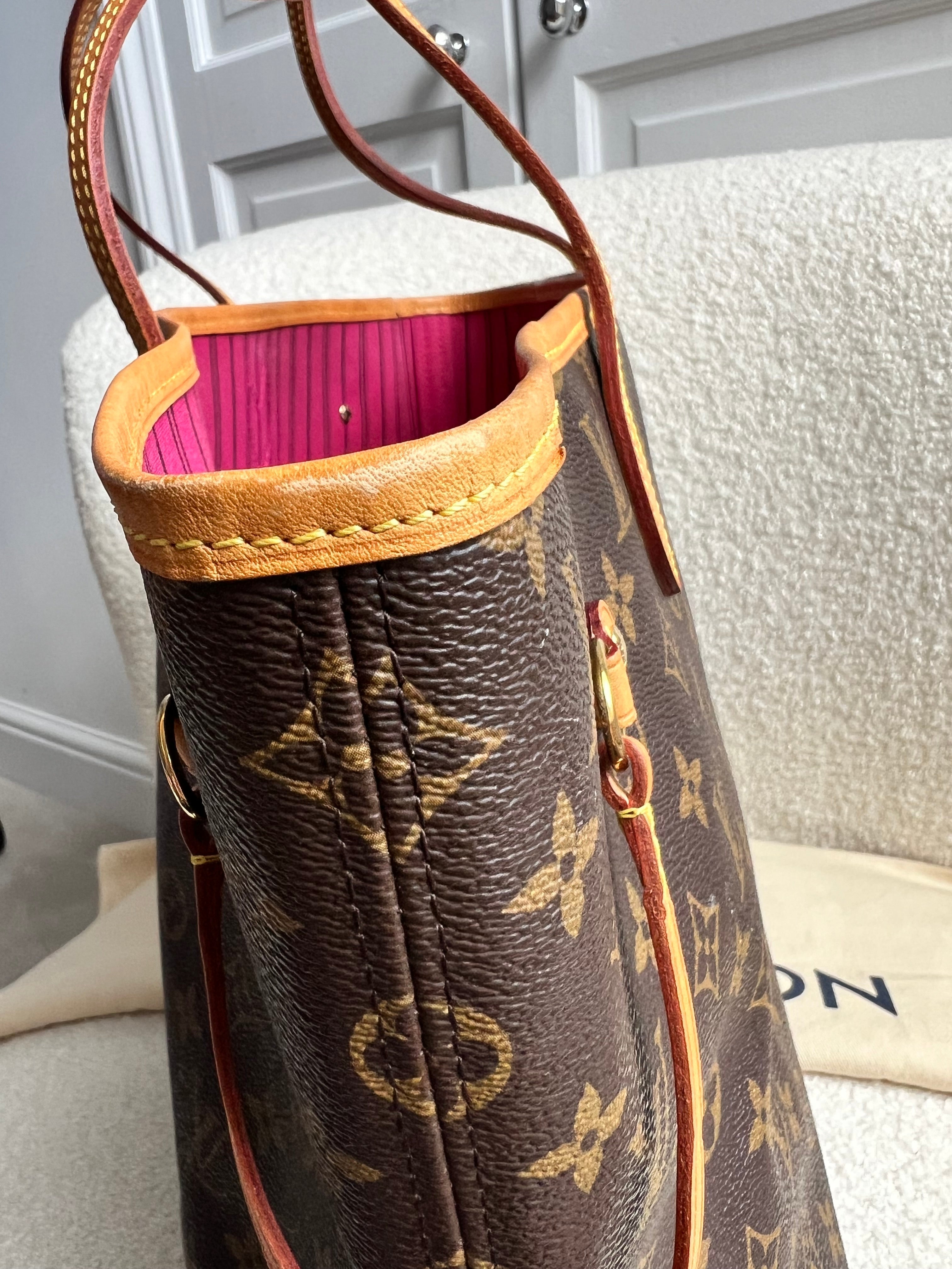 Louis Vuitton Neverfull MM Monogram Pivoine (RRP £1,410)