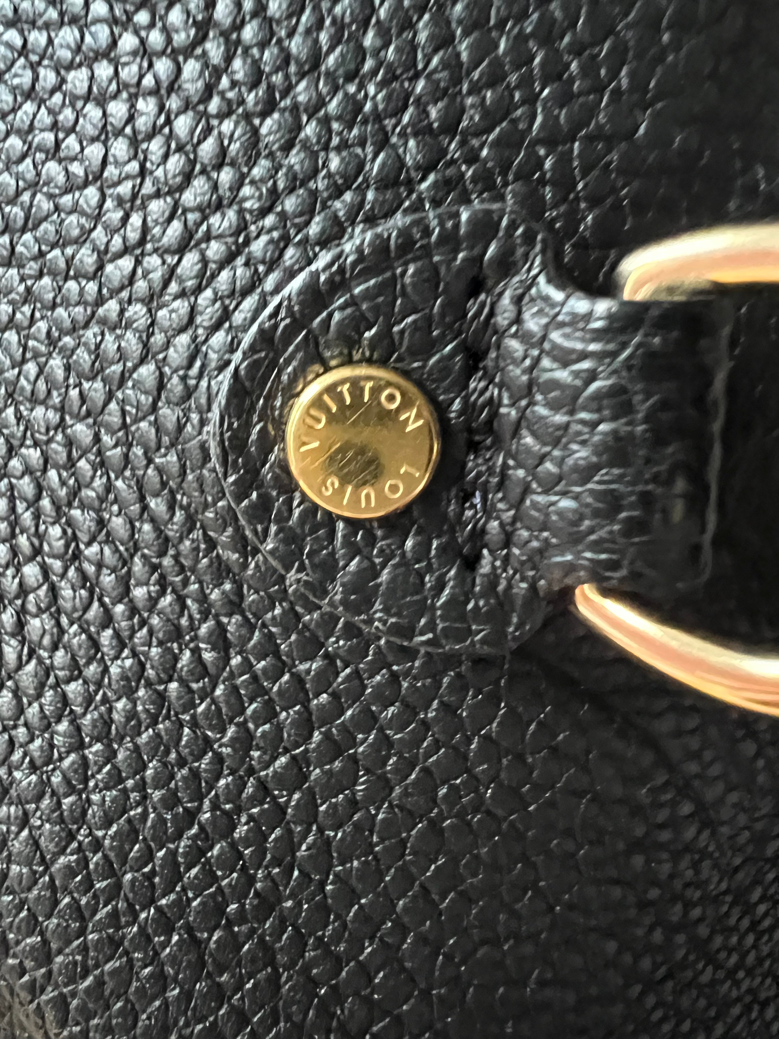 Louis Vuitton Neverfull MM Black Empreinte (RRP £1,940)