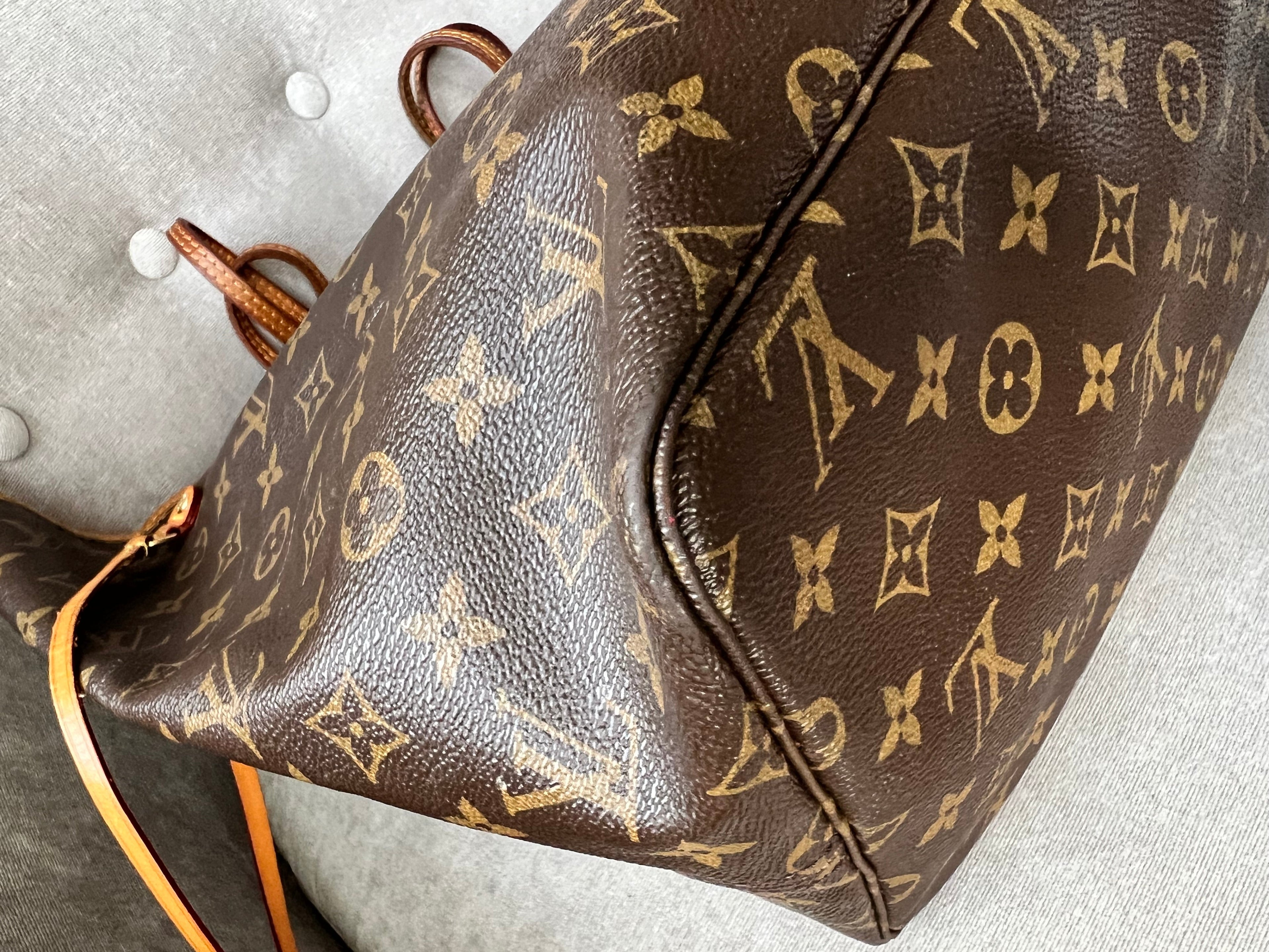 Louis Vuitton Neverfull GM Monogram Pivoine Interior (RRP £1,460)