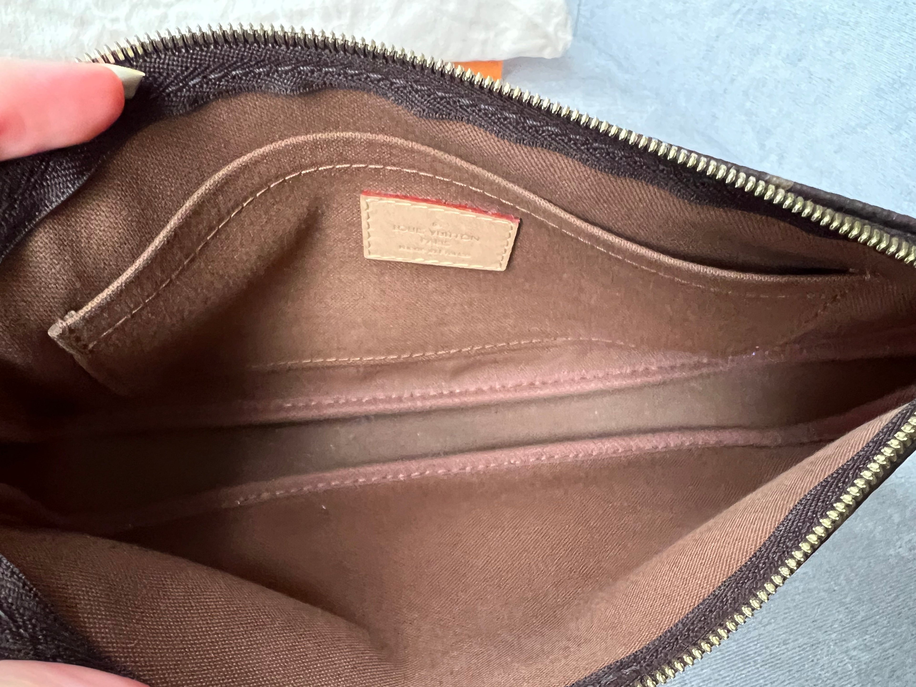 Louis Vuitton Multi Pochette Accessoires Khaki (RRP £1970)