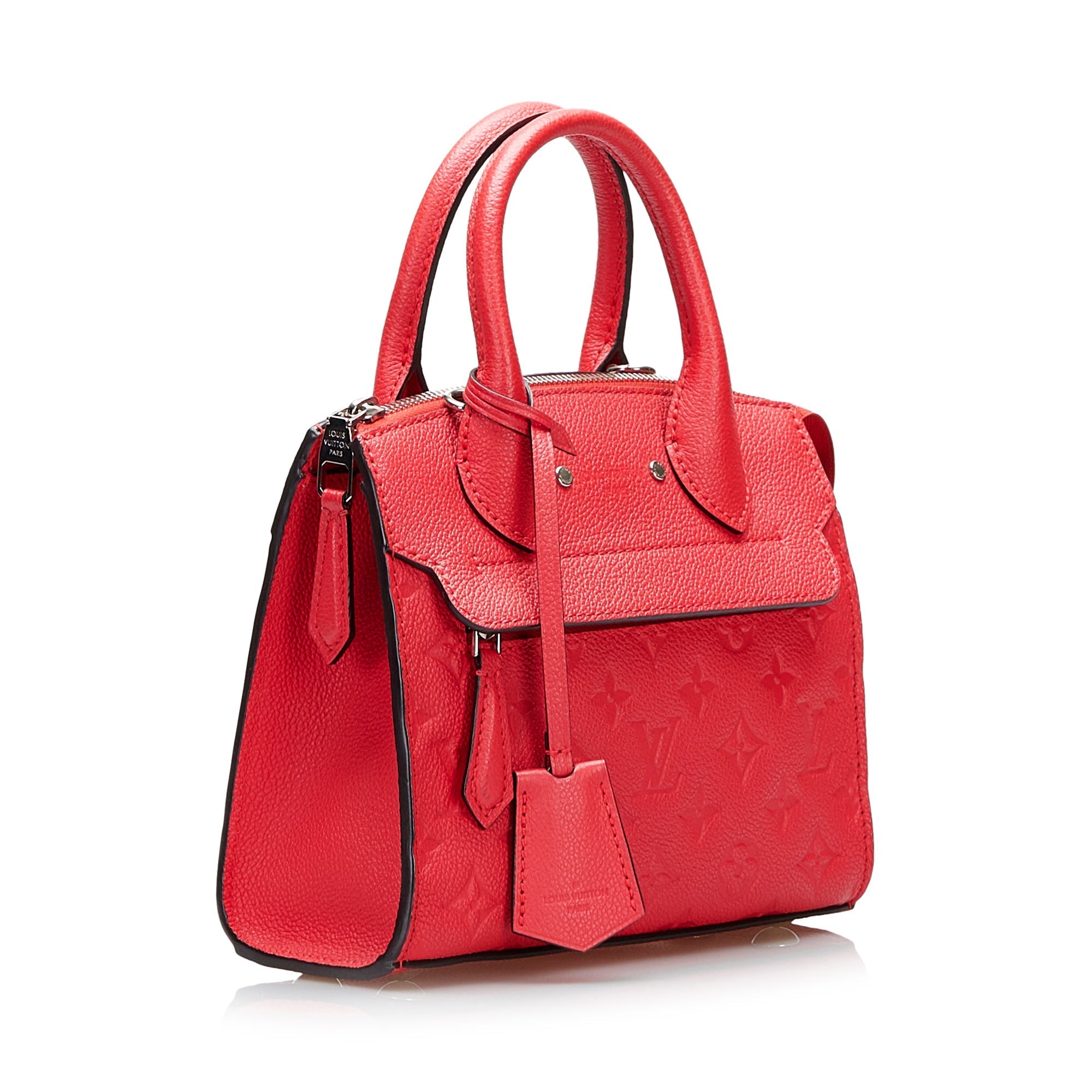Louis Vuitton Pont Neuf Mini Red Monogram Empreinte