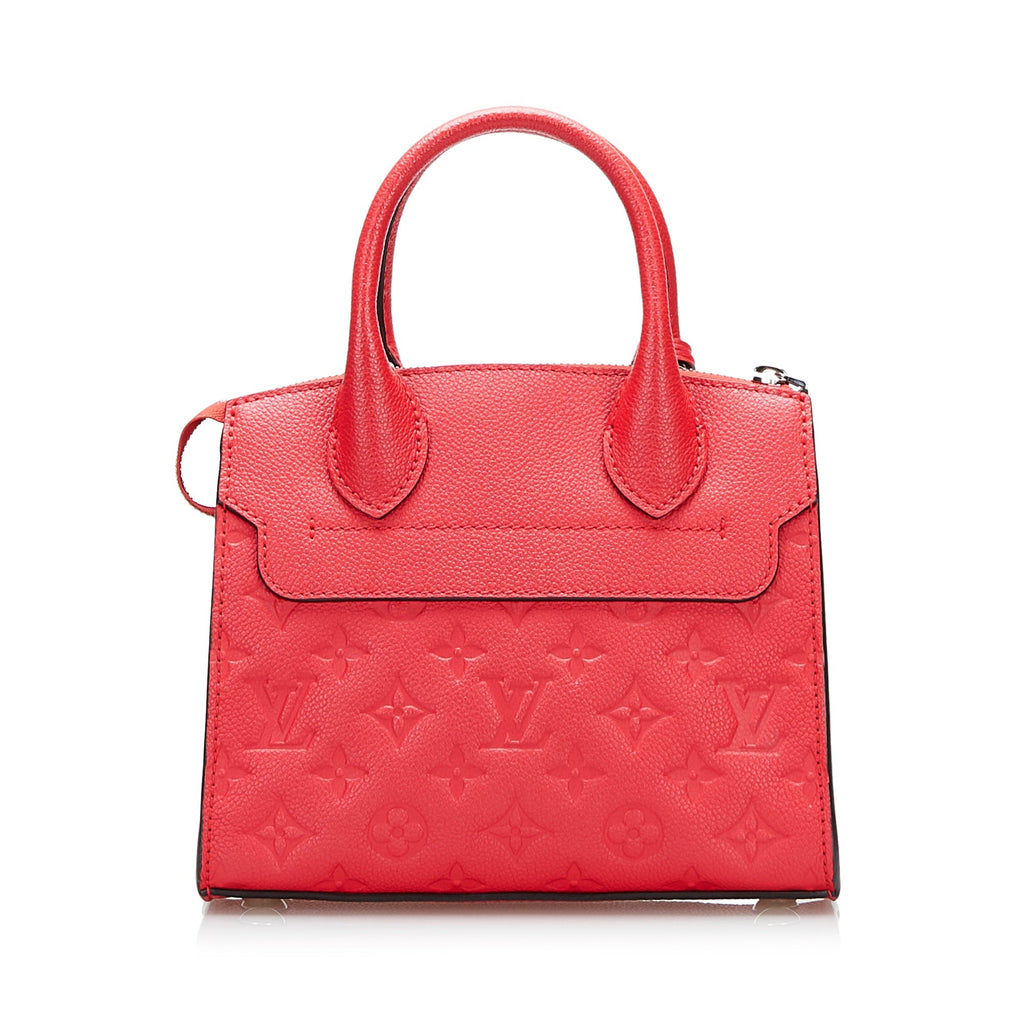 Louis Vuitton Pont Neuf Mini Red Monogram Empreinte