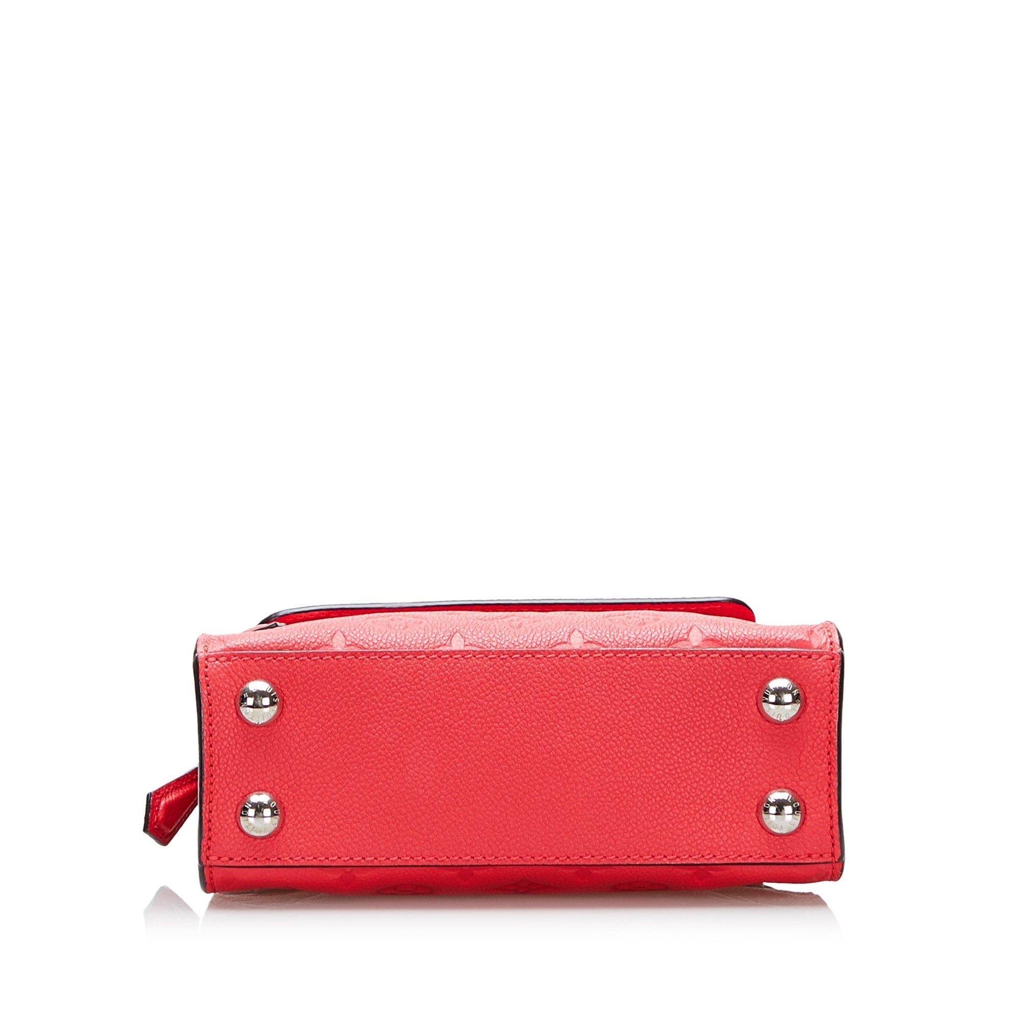 Louis Vuitton Pont Neuf Mini Red Monogram Empreinte