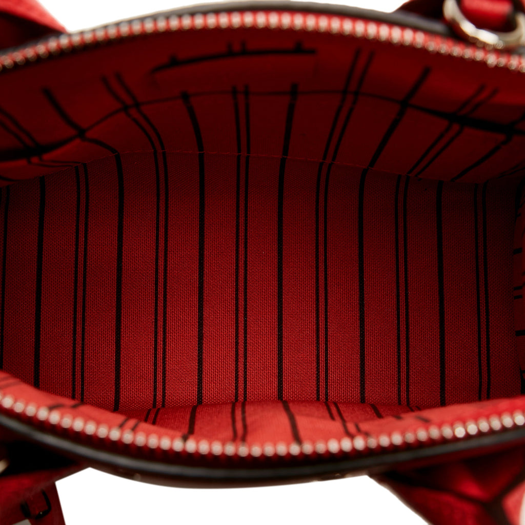 Louis Vuitton Pont Neuf Mini Red Monogram Empreinte