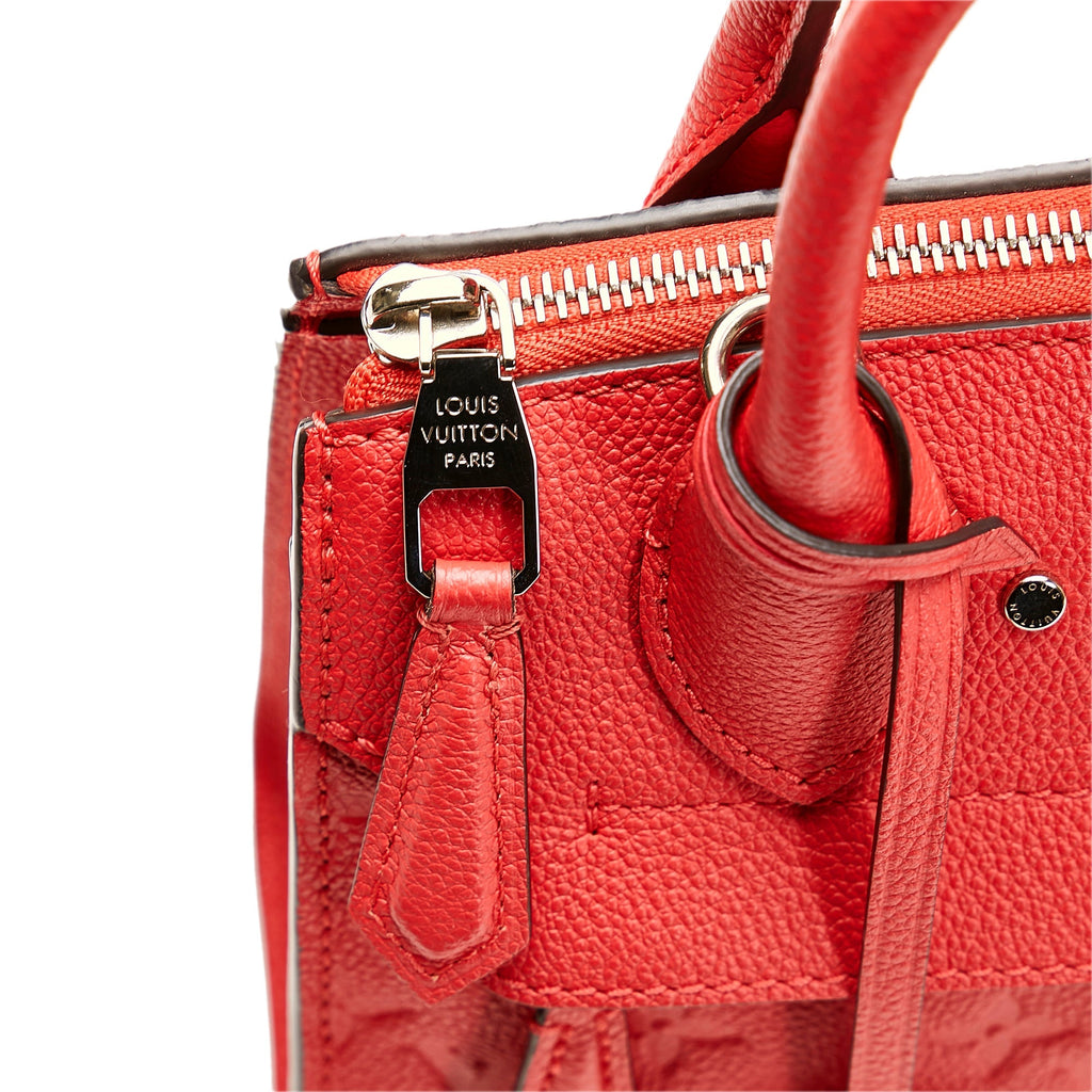 Louis Vuitton Pont Neuf Mini Red Monogram Empreinte