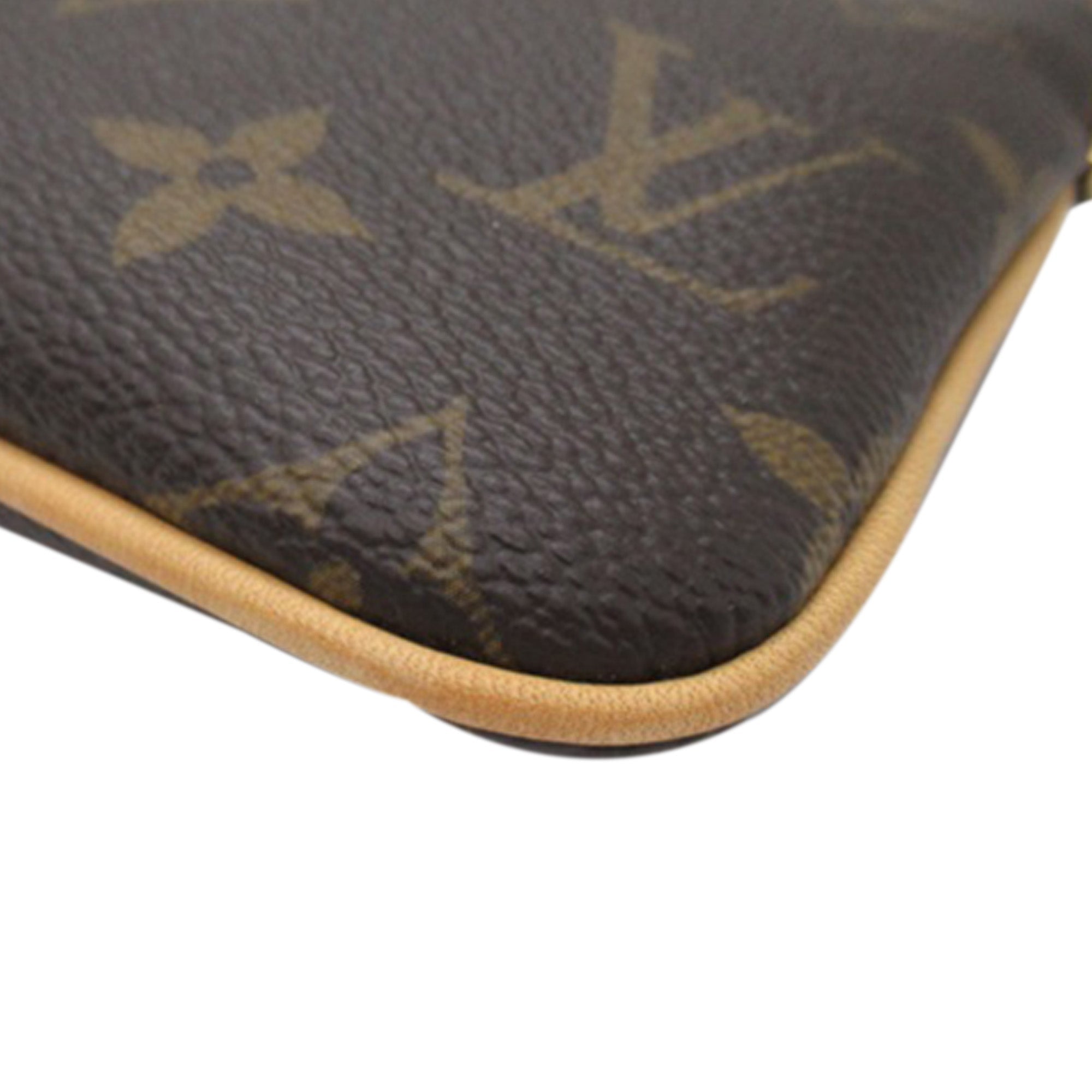 Brown Louis Vuitton Monogram Pochette Milla MM Shoulder Bag