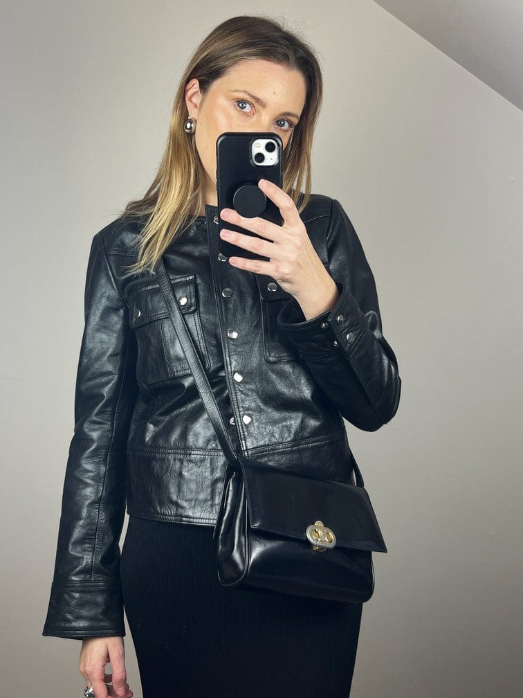 Vintage Celine Triomphe Box Bag