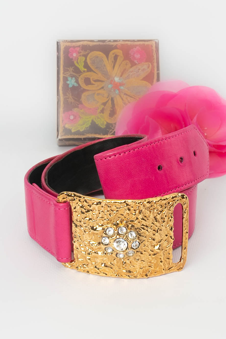 Ceinture en cuir Christian Lacroix