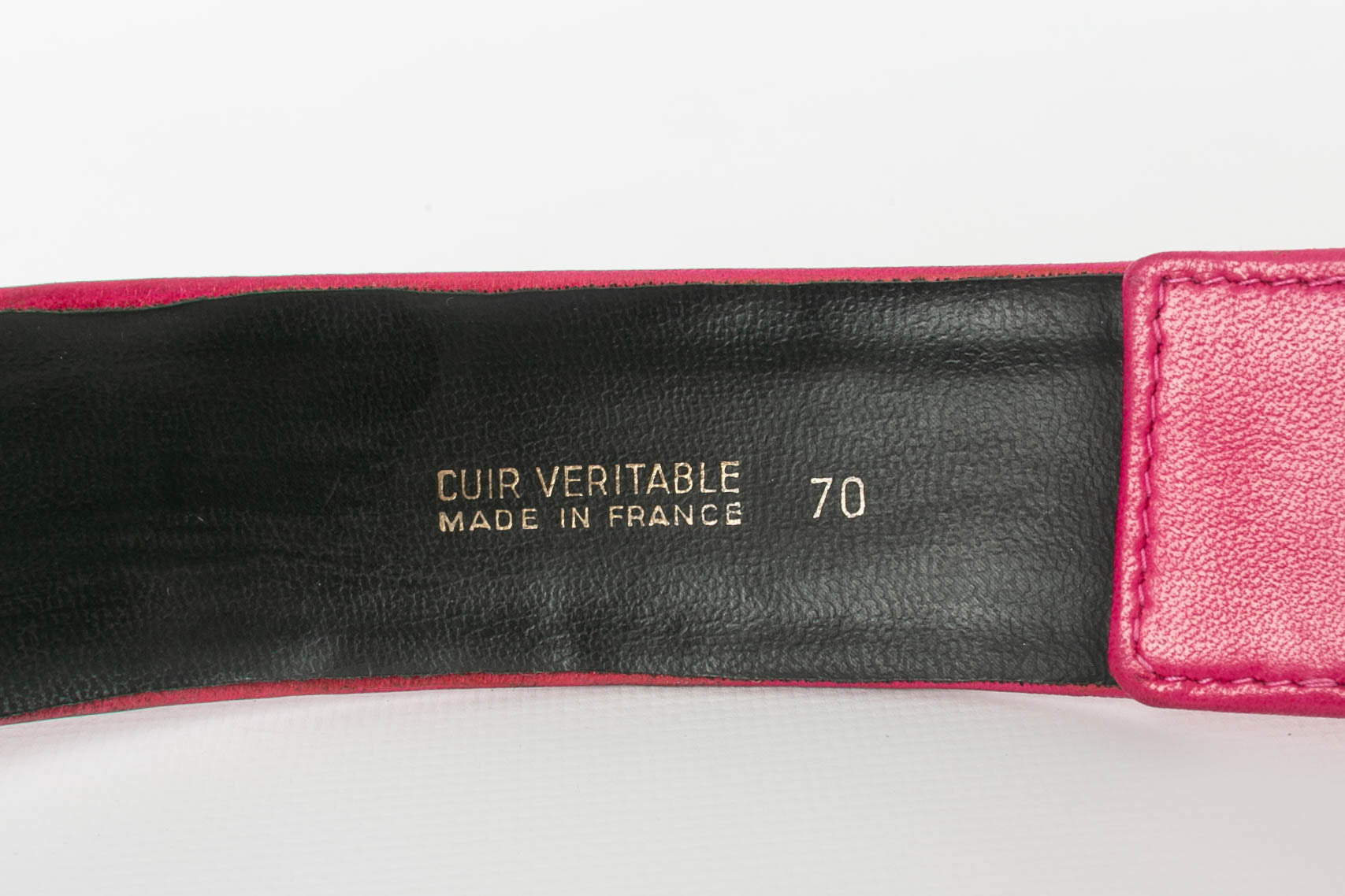 Ceinture en cuir Christian Lacroix