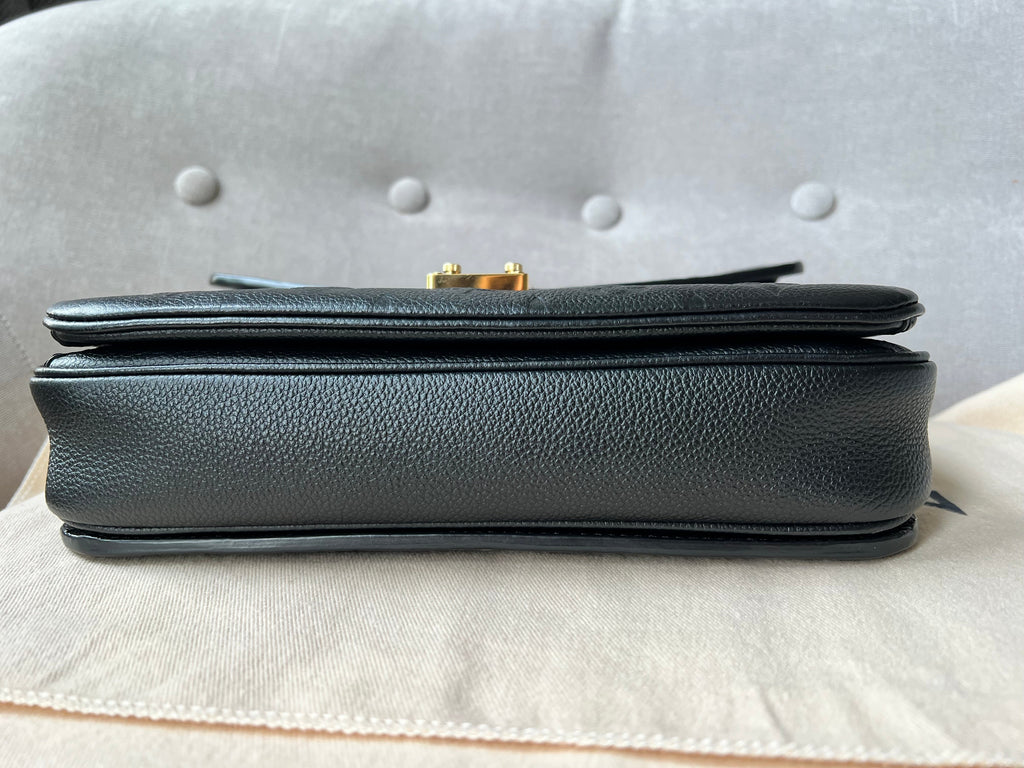 Louis Vuitton Pochette Metis Black Empreinte (RRP £2,110)