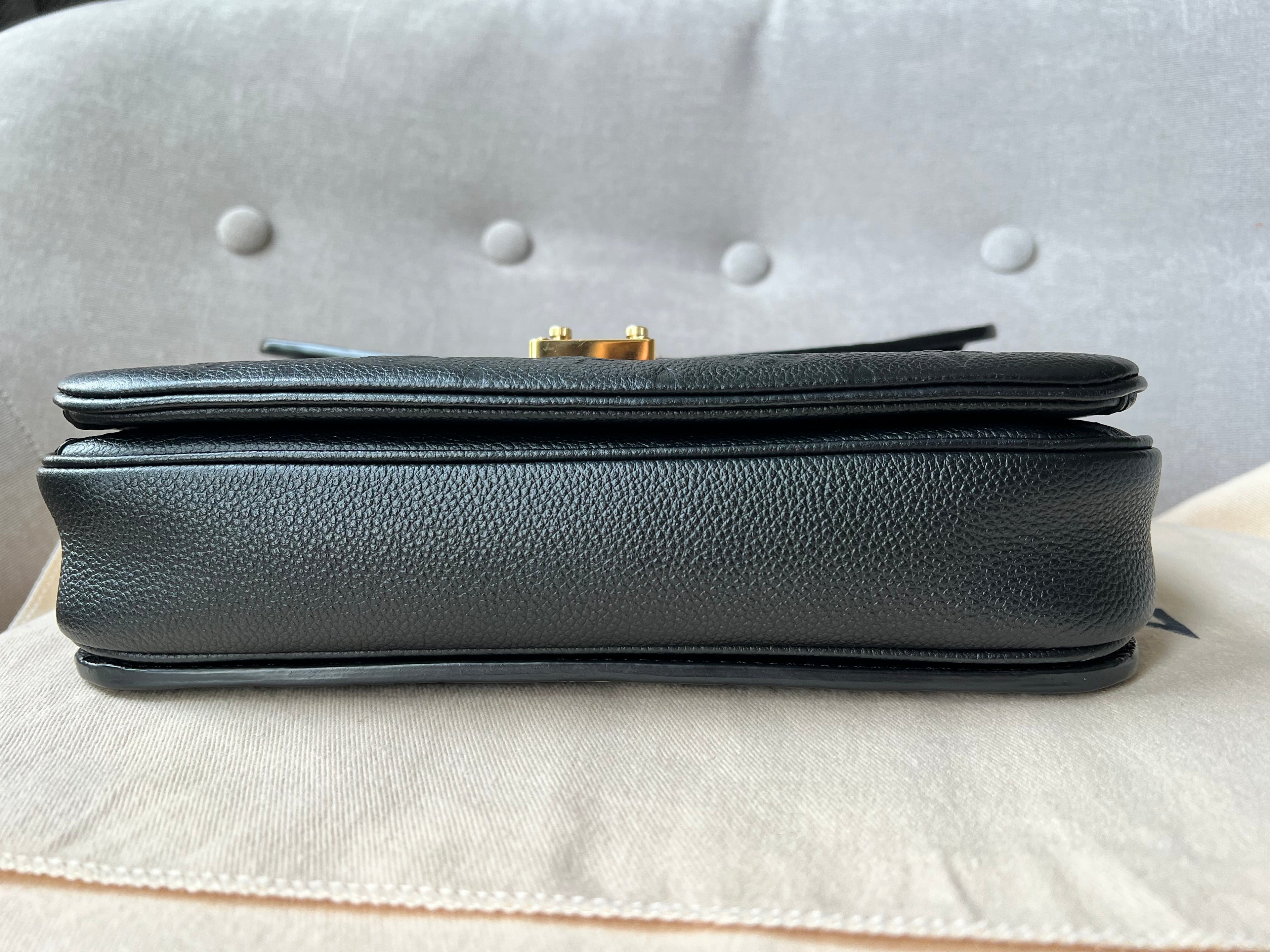 Louis Vuitton Pochette Metis Black Empreinte (RRP £2,110)