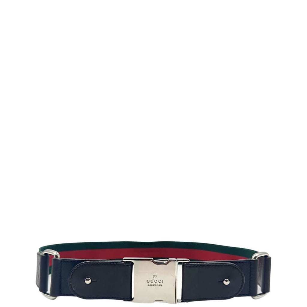 Cintura Gucci Web elasticizzata tg 38