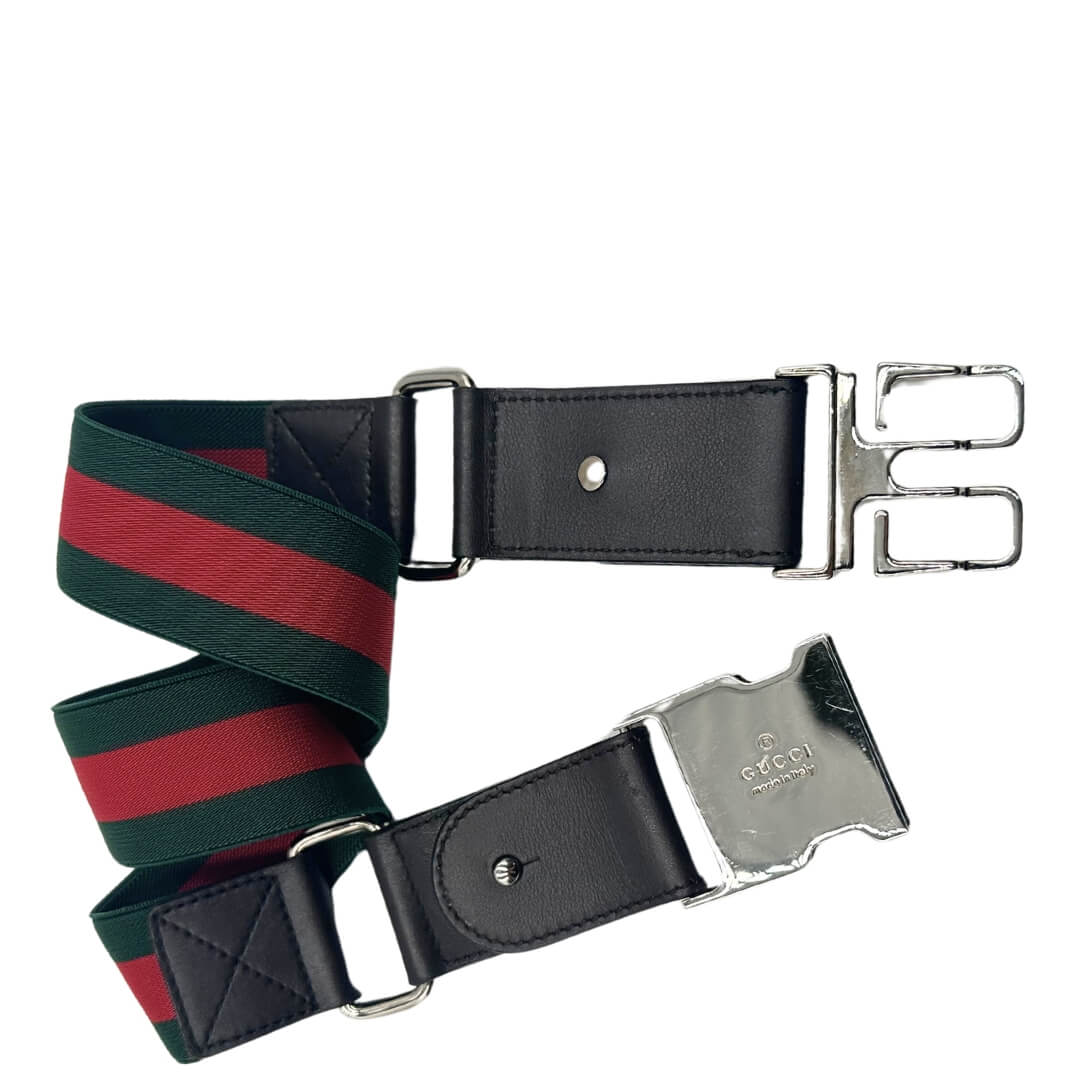 Cintura Gucci Web elasticizzata tg 38