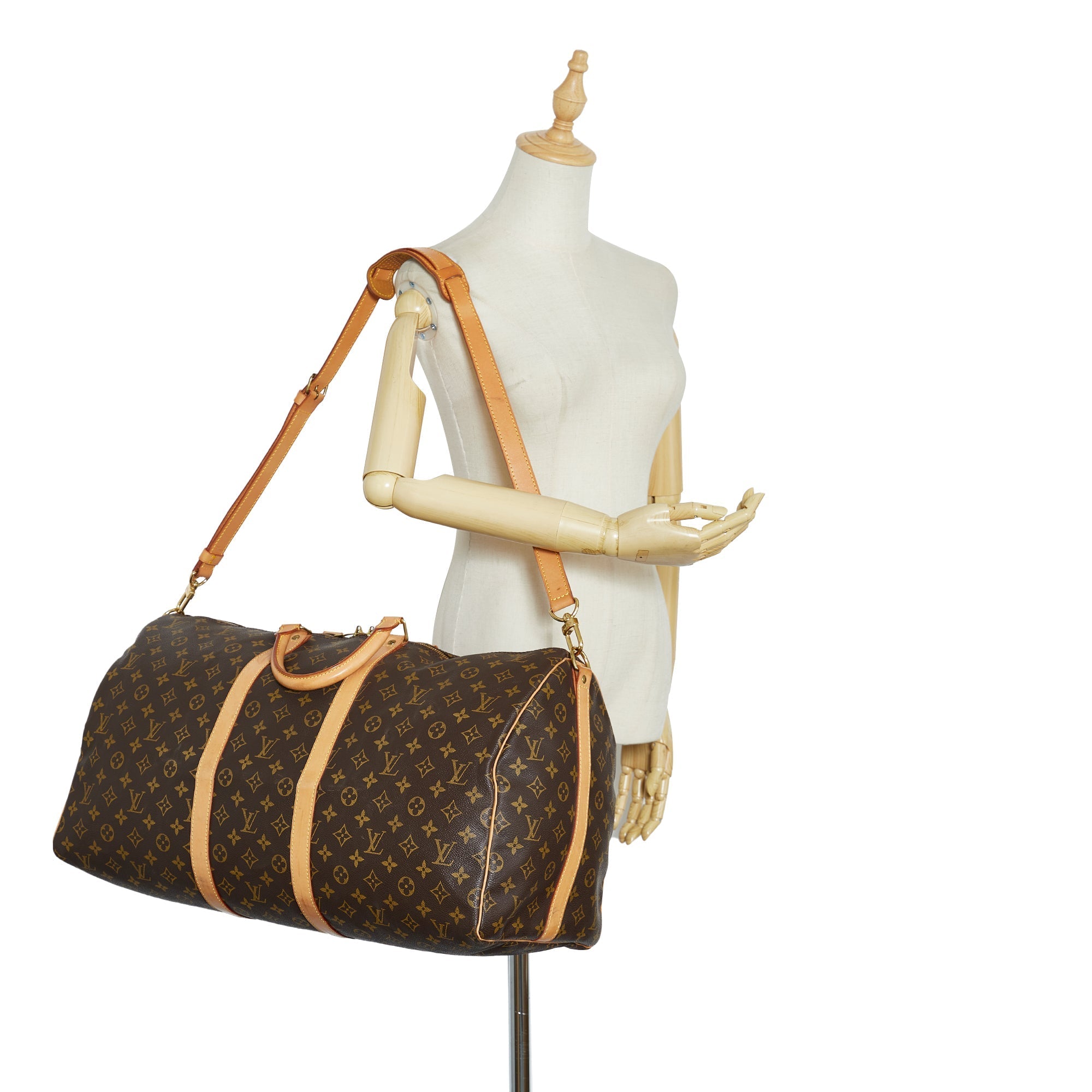 Louis Vuitton Keepall BandouliÃƒÆ’Ã‚Â¨re 55 Monogram Canvas