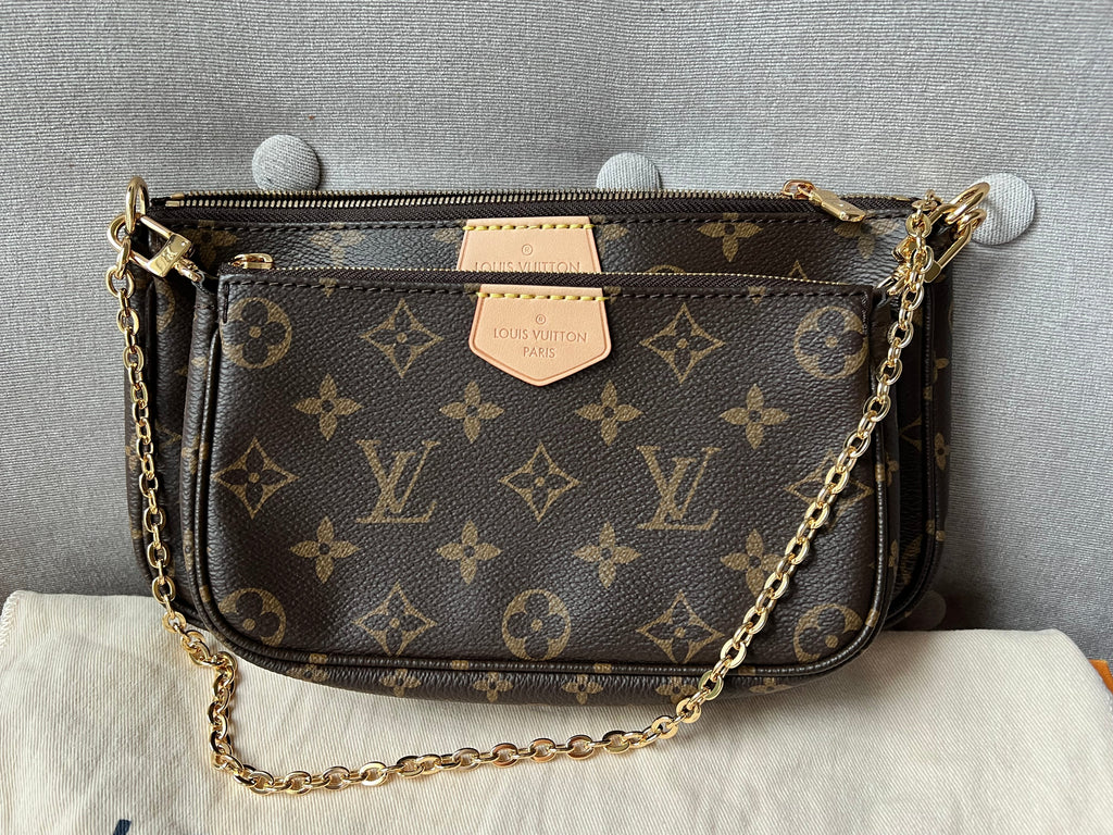 Louis Vuitton Multi Pochette Accessoires Rose Chiaro (RRP £1970)