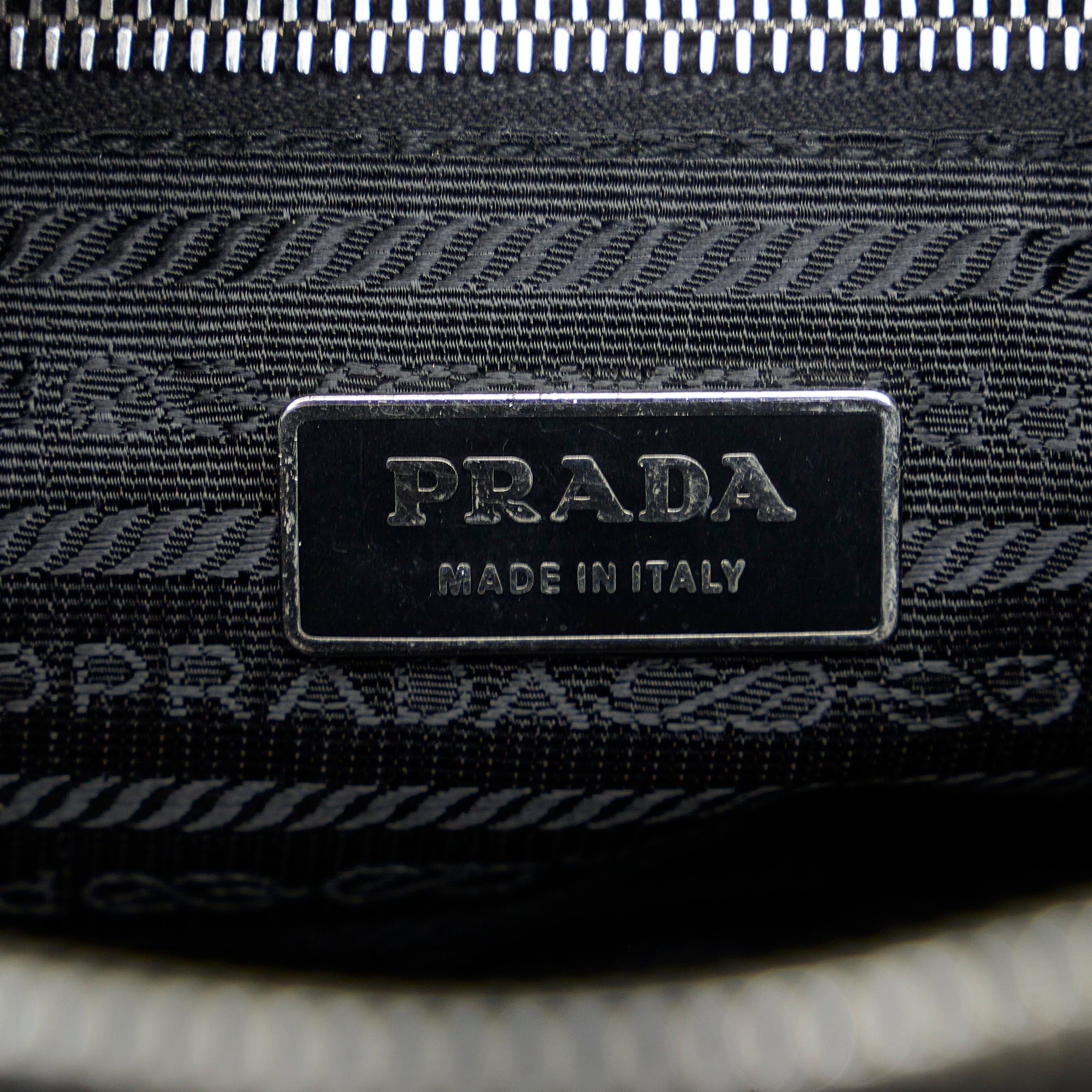 Prada Tessuto Black Nylon Canvas