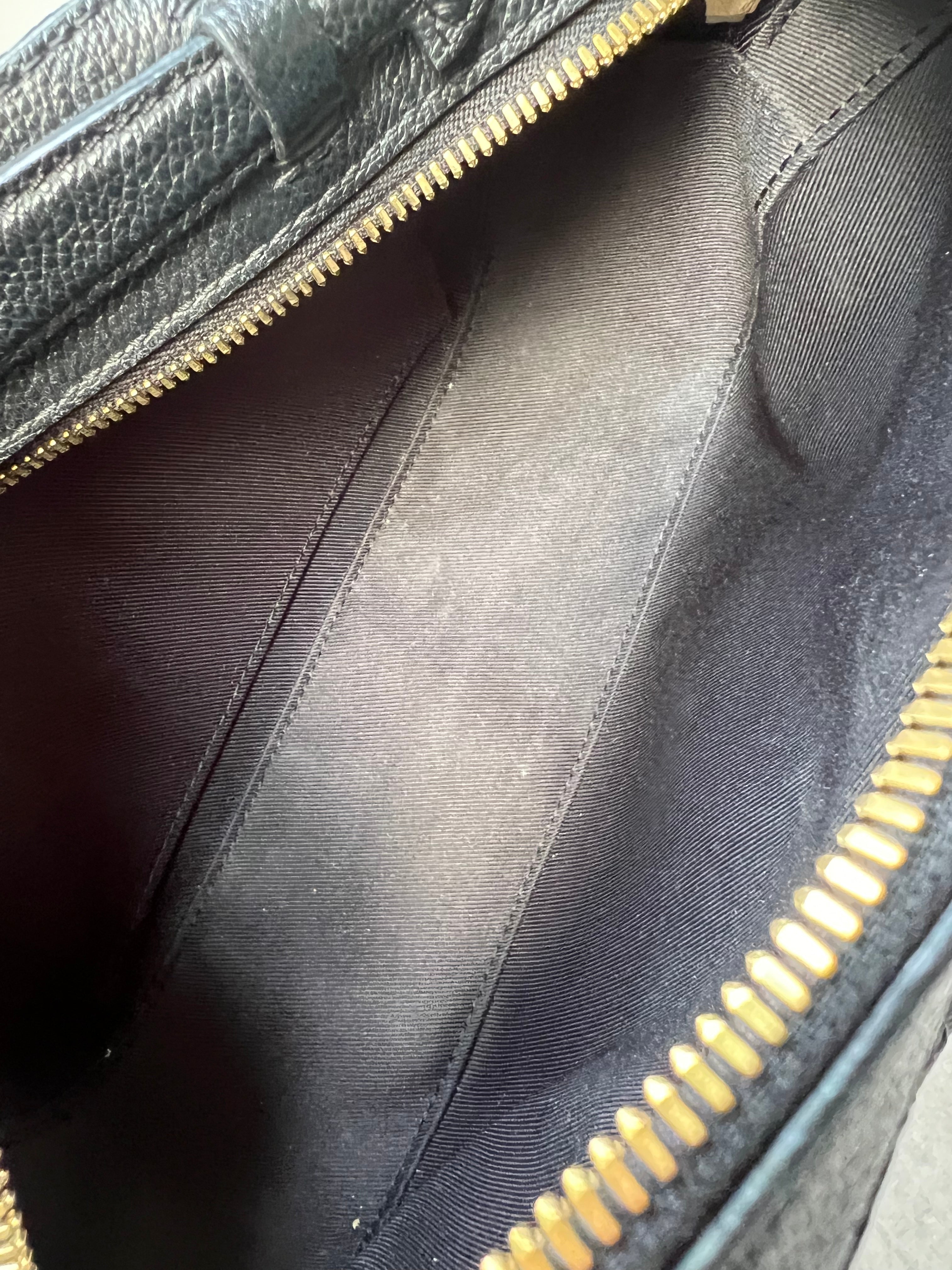Louis Vuitton Saintonge Black Empreinte (RRP £1520)