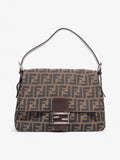 Fendi Mamma Baguette Tobacco / Brown Canvas