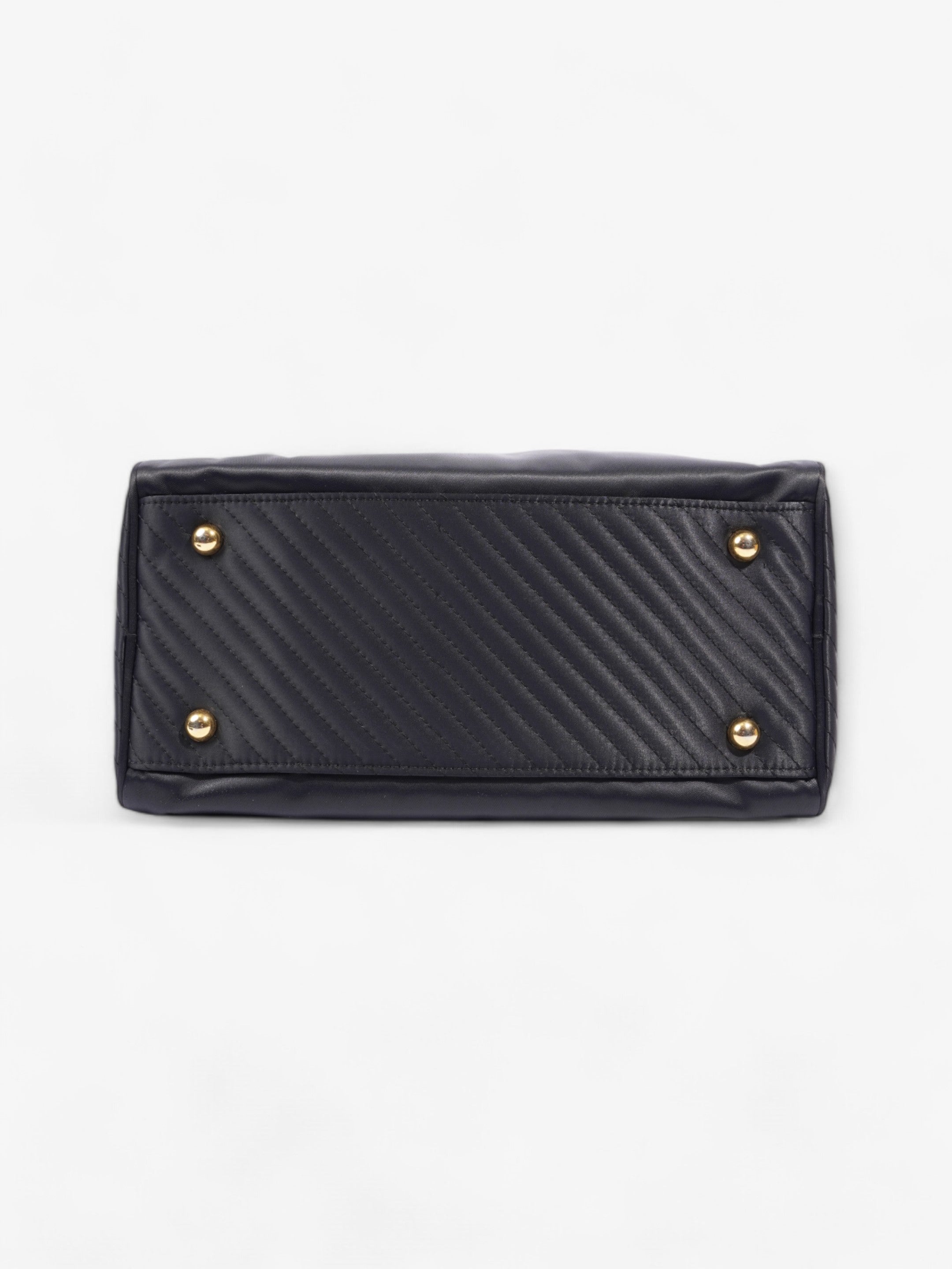 Saint Laurent Top Handle Bag Black Cloth