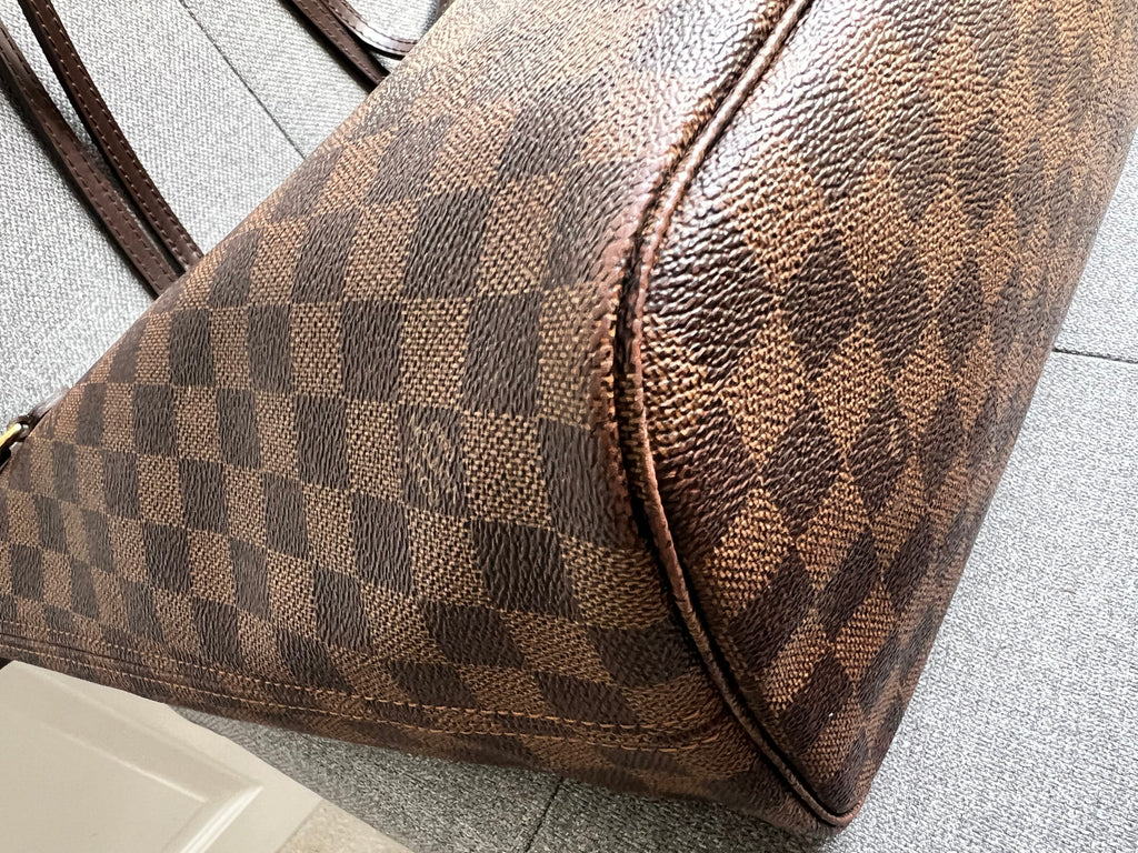 Louis Vuitton Neverfull MM Damier Ebene Cherry Interior (RRP £1,410)
