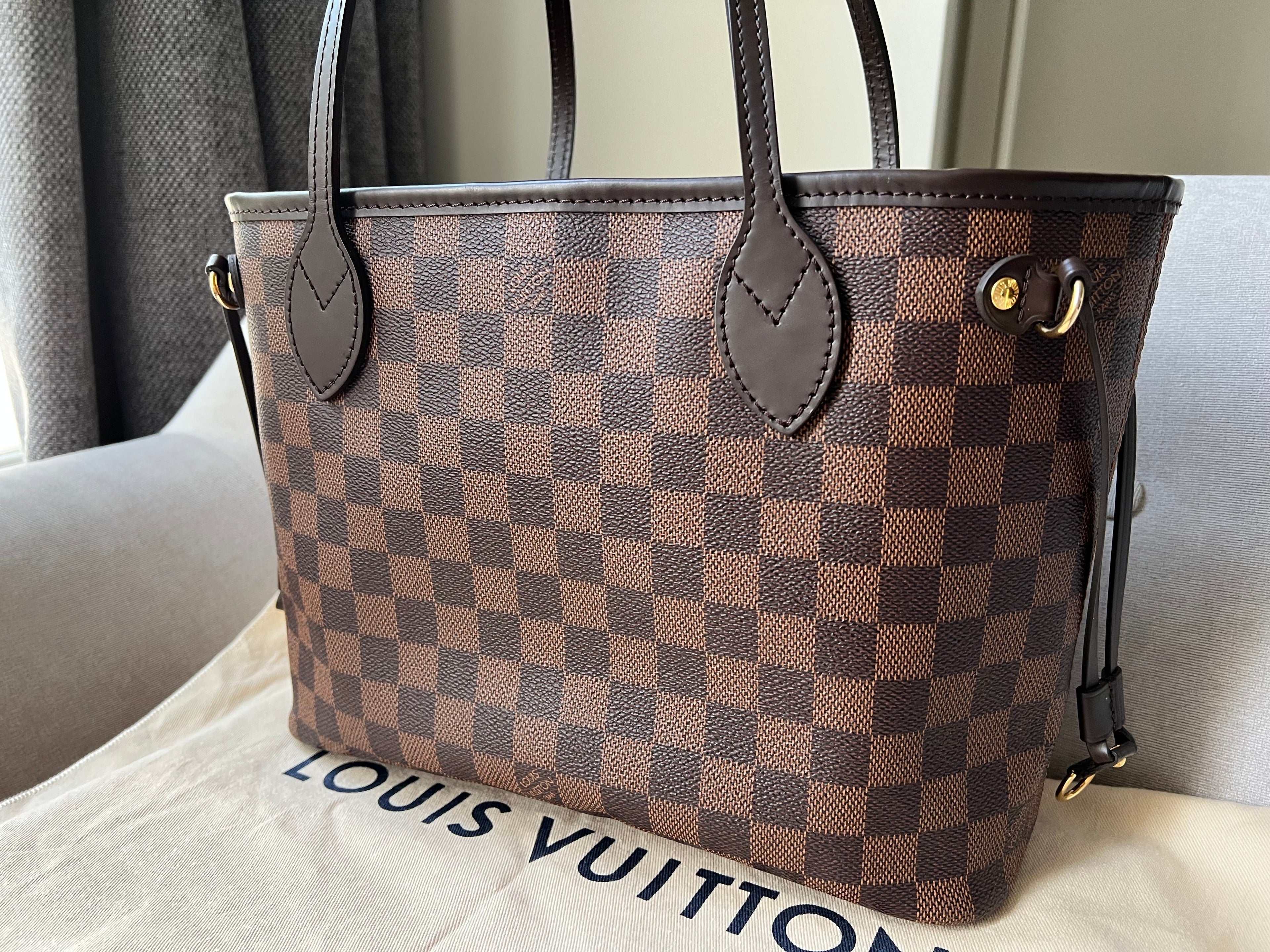 Louis Vuitton Neverfull PM Damier Ebene (RRP £1360)