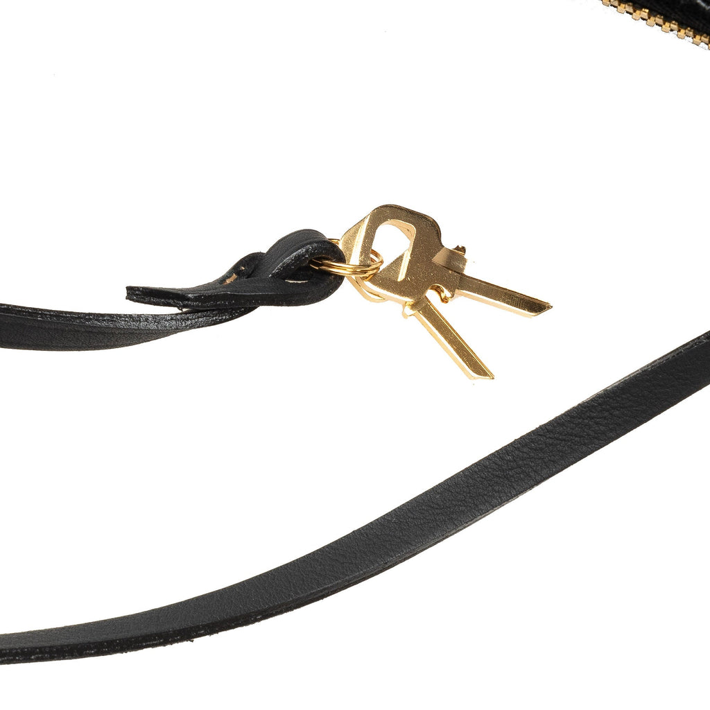 Black Louis Vuitton Cuir Obsession Lockit East-West Handbag