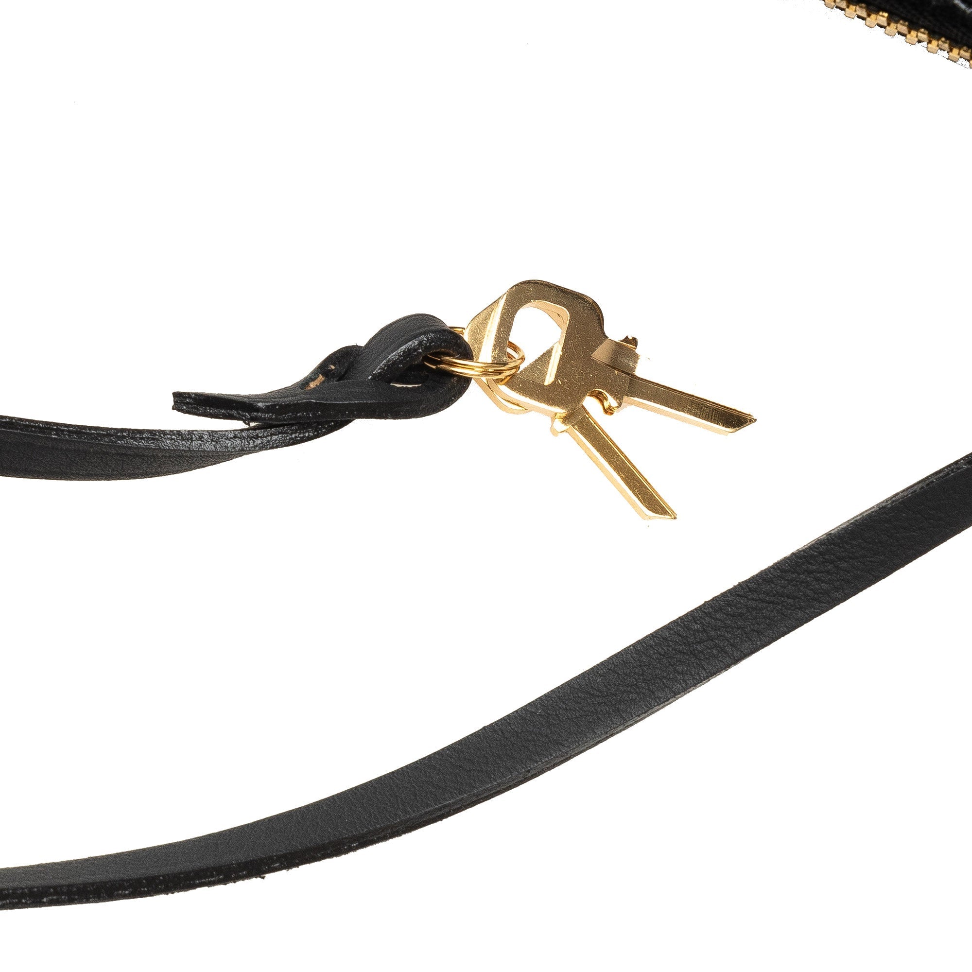 Black Louis Vuitton Cuir Obsession Lockit East-West Handbag