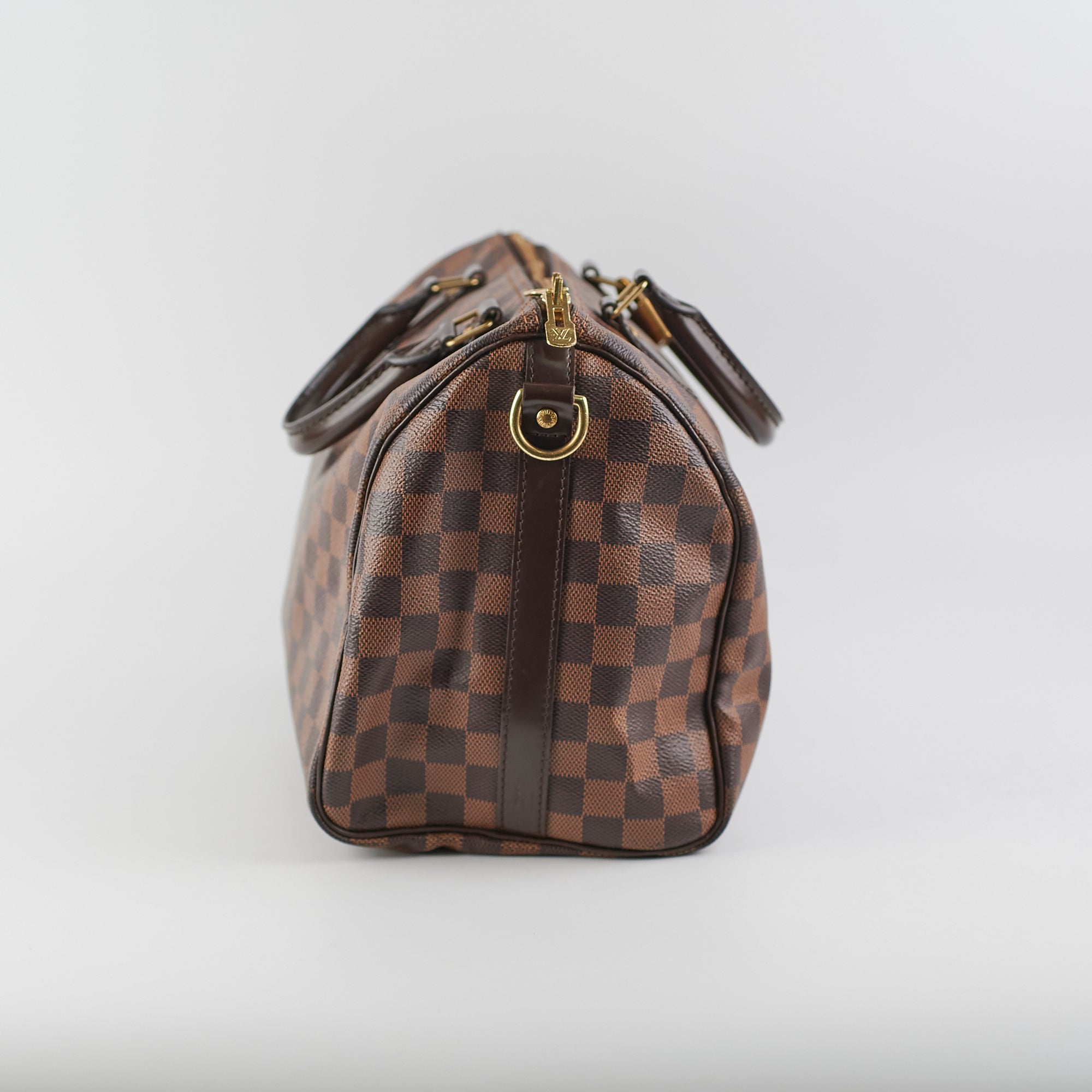 Louis Vuitton Speedy 30 Bandouliere Damier Ebene