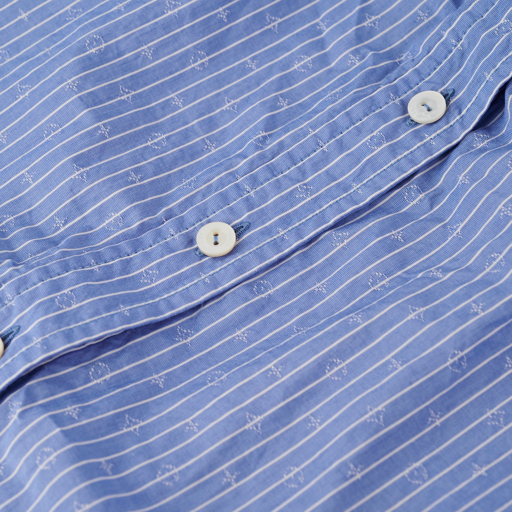 Louis Vuitton Slesveless Lavaliere Blouse Blue Size 34