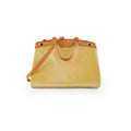 Louis Vuitton Brea Vernis MM Yellow