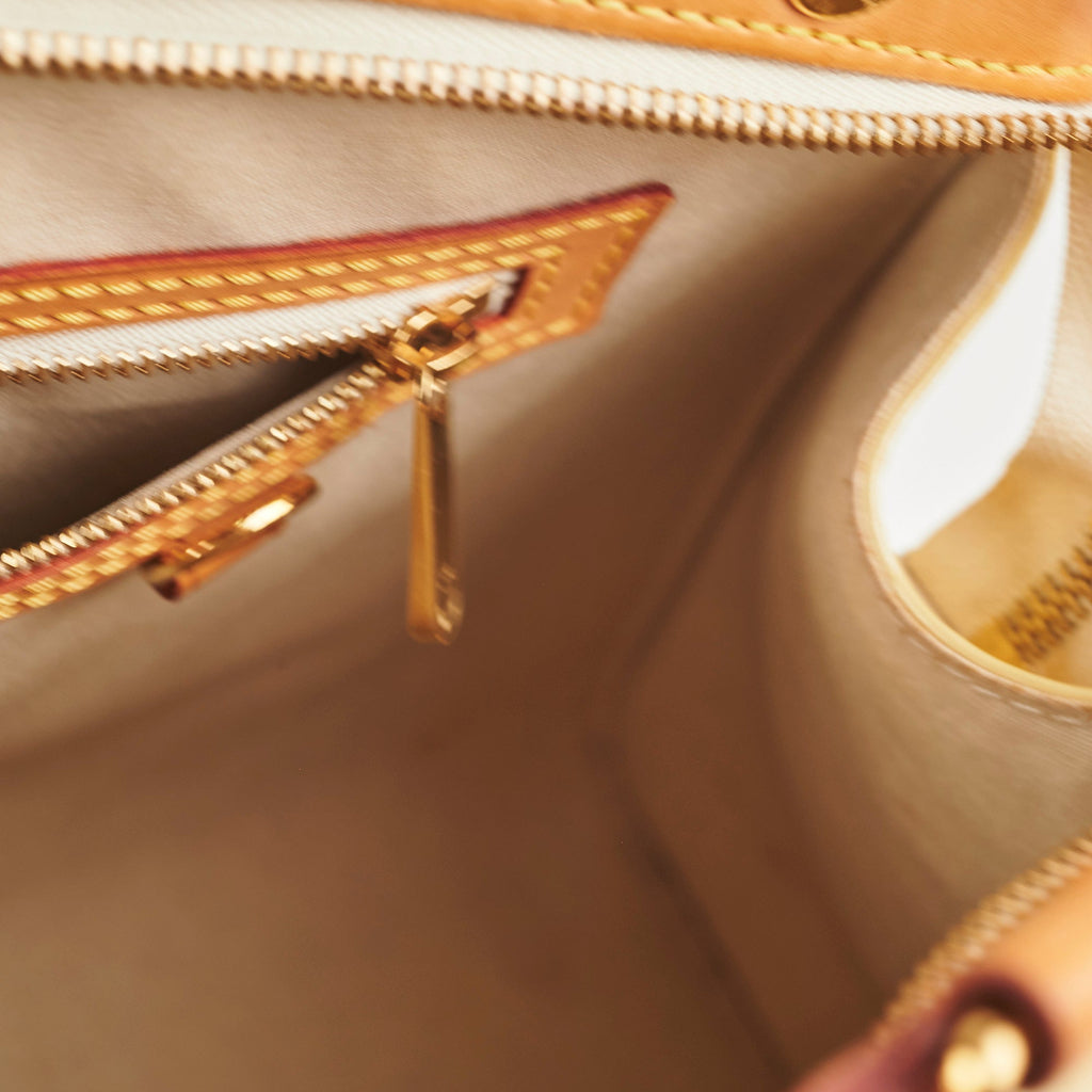 Louis Vuitton Brea Vernis MM Yellow