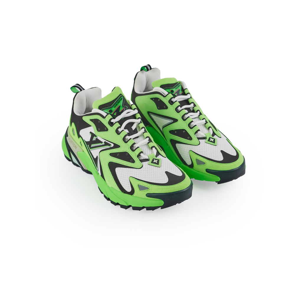 Louis Vuitton Men's Tatic Sneakers Green (Size 7.5)