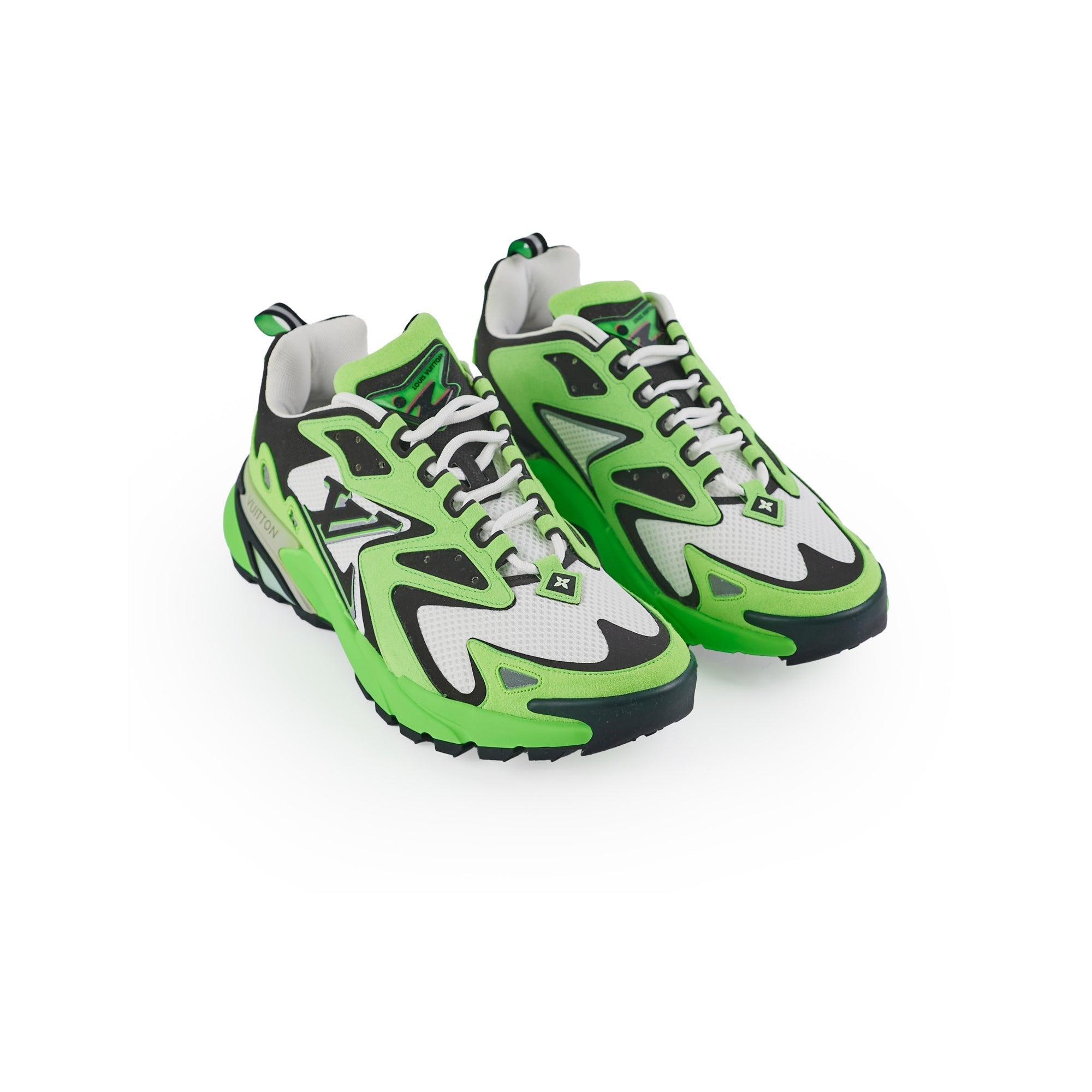 Louis Vuitton Men's Tatic Sneakers Green (Size 7.5)