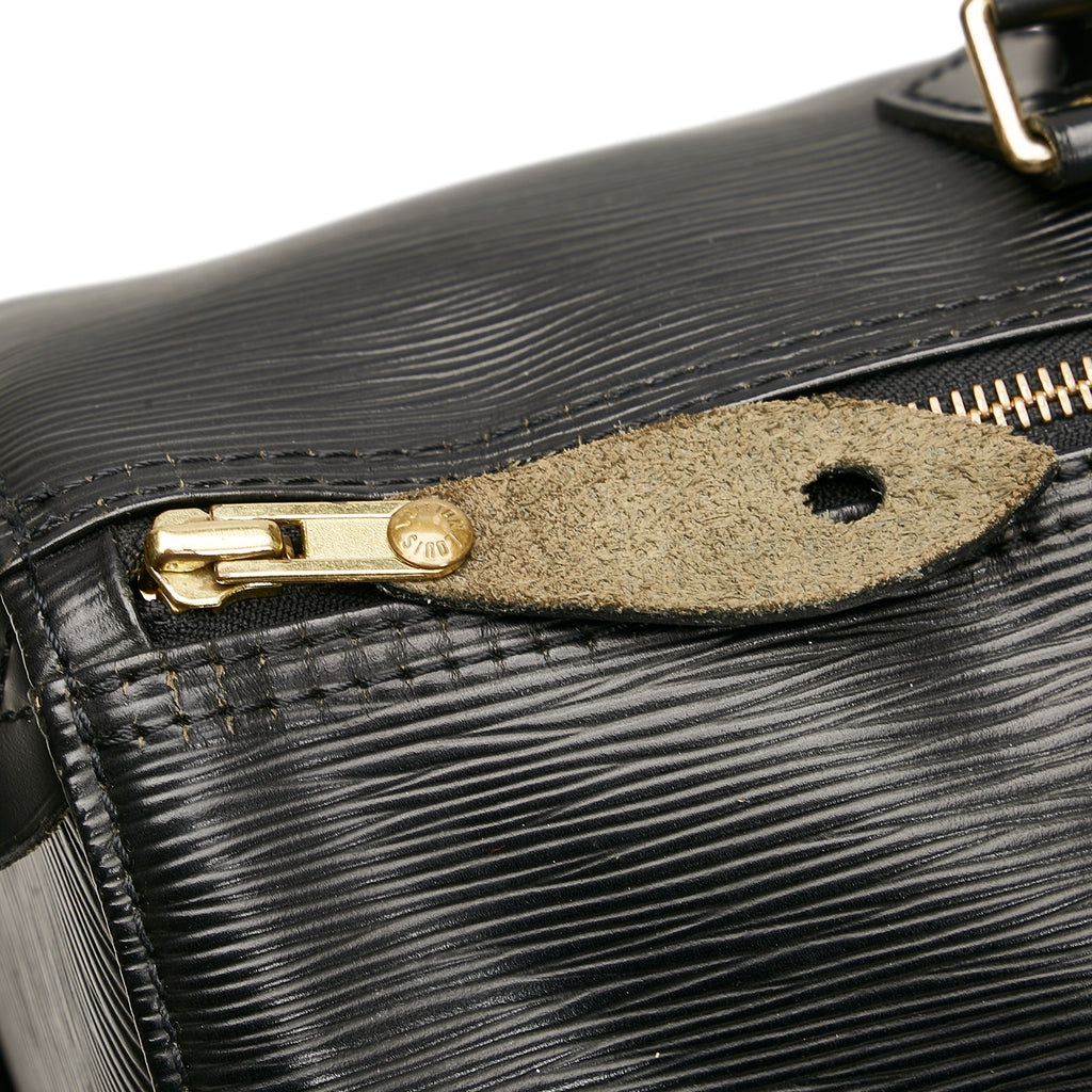 Louis Vuitton Speedy 35 Black Epi