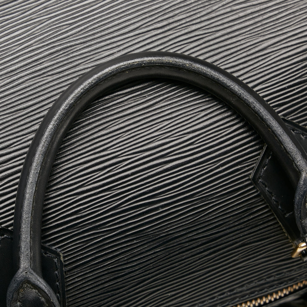 Louis Vuitton Speedy 35 Black Epi