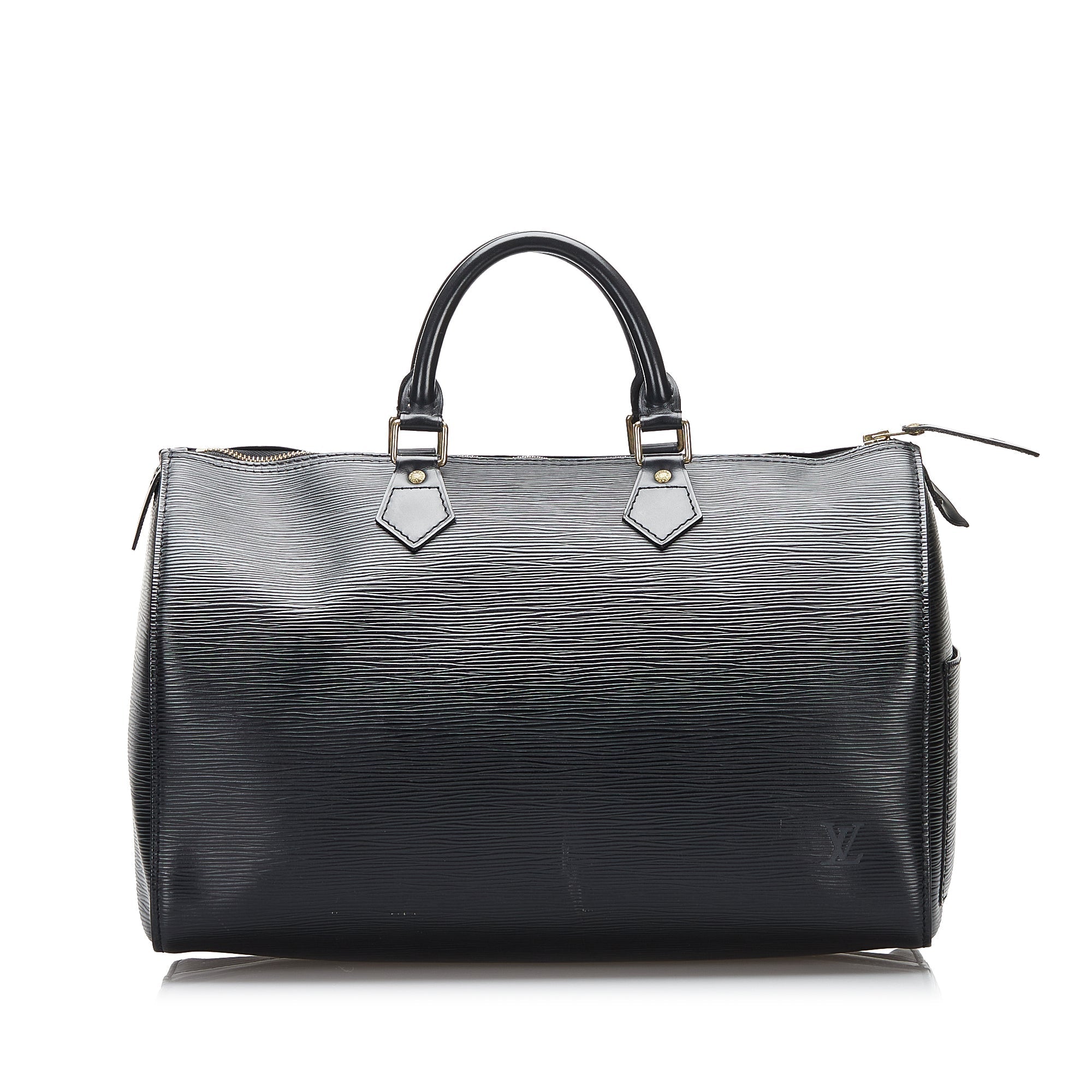 Louis Vuitton Speedy 35 Black Epi